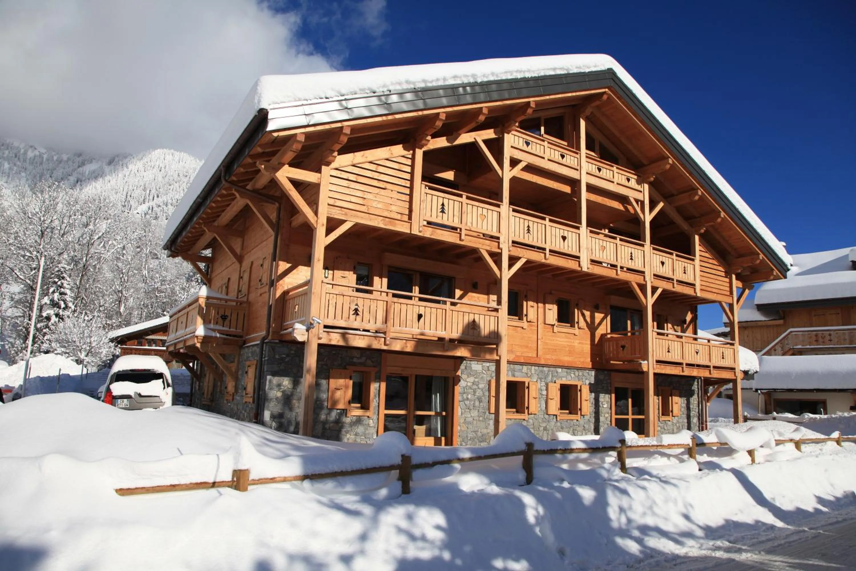 Property building in Les Chalets de La Griyotire