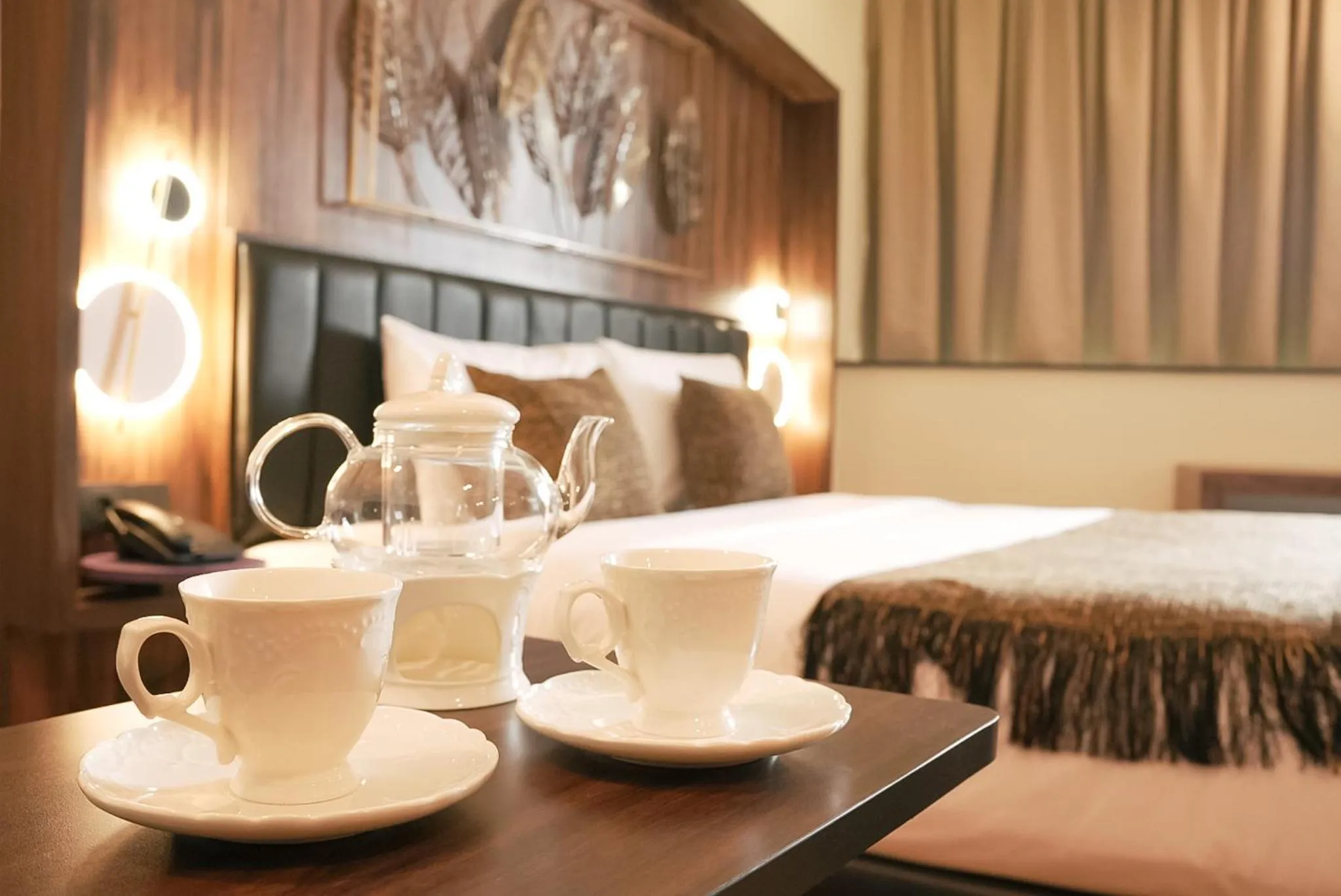 Bedroom, Bed in Oak Tree Urban Hotel Jakarta