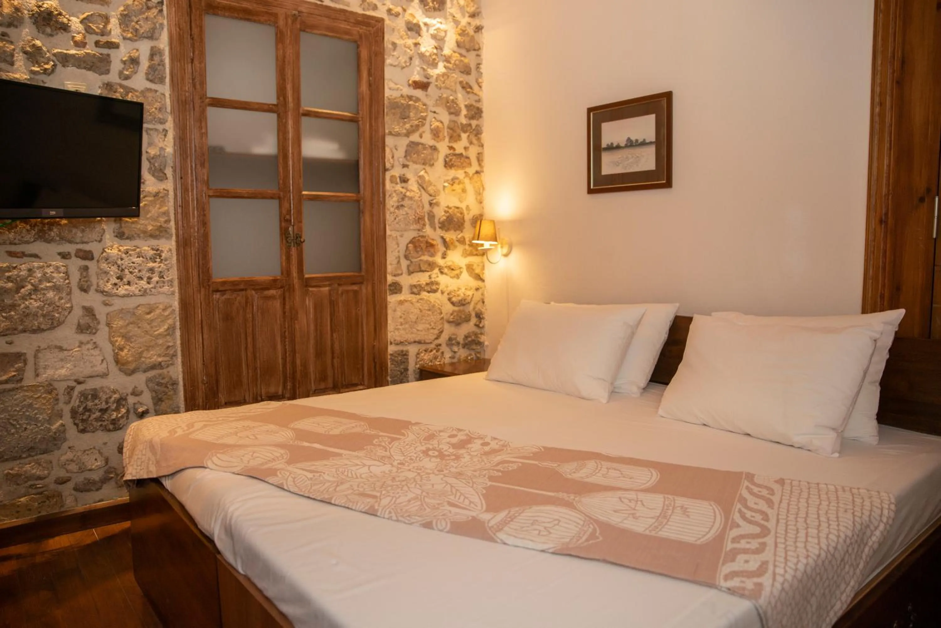 Bed in LUWİ ANTAKYA BOUTİQUE HOTEL