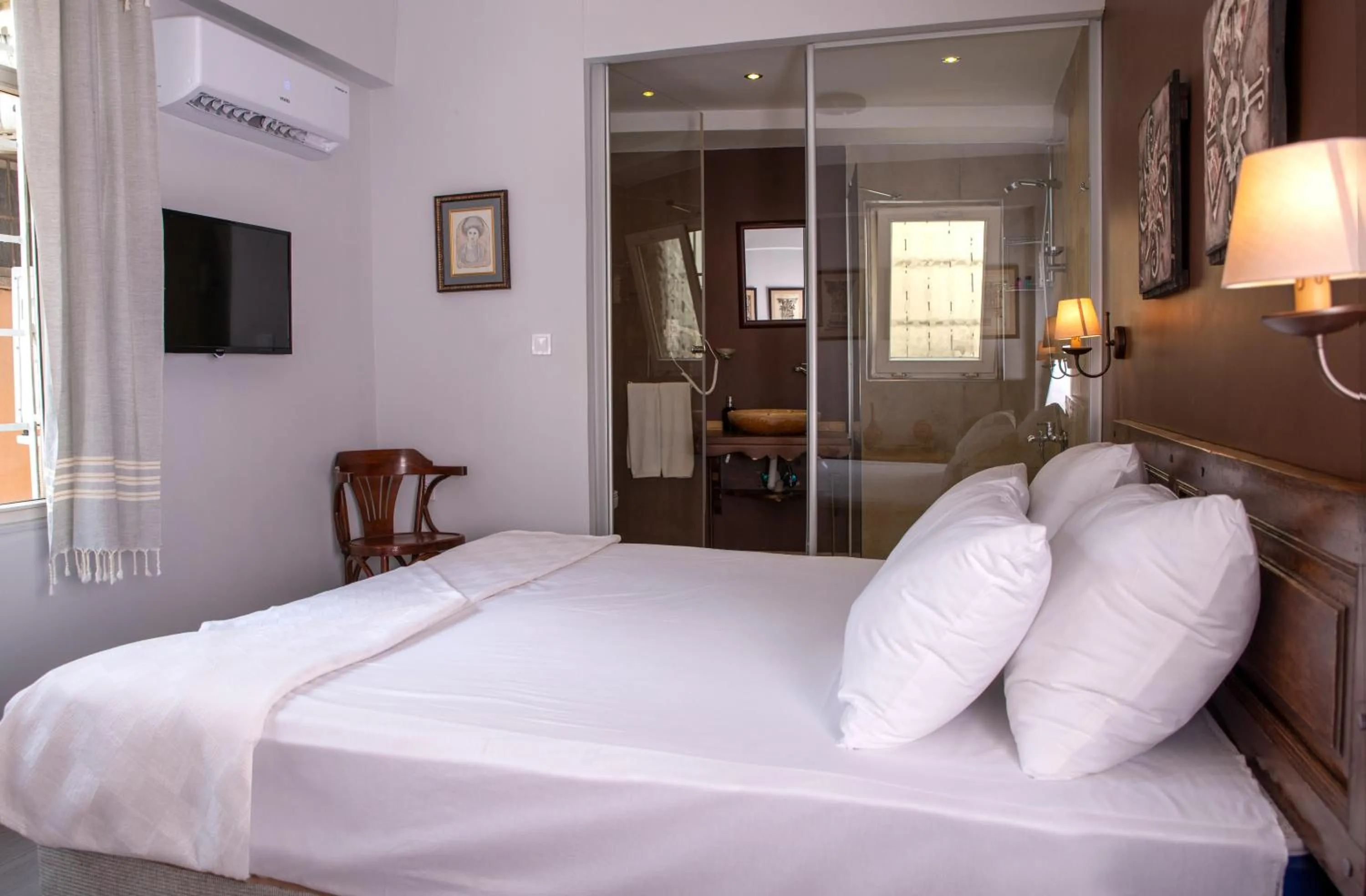Bed in LUWİ ANTAKYA BOUTİQUE HOTEL