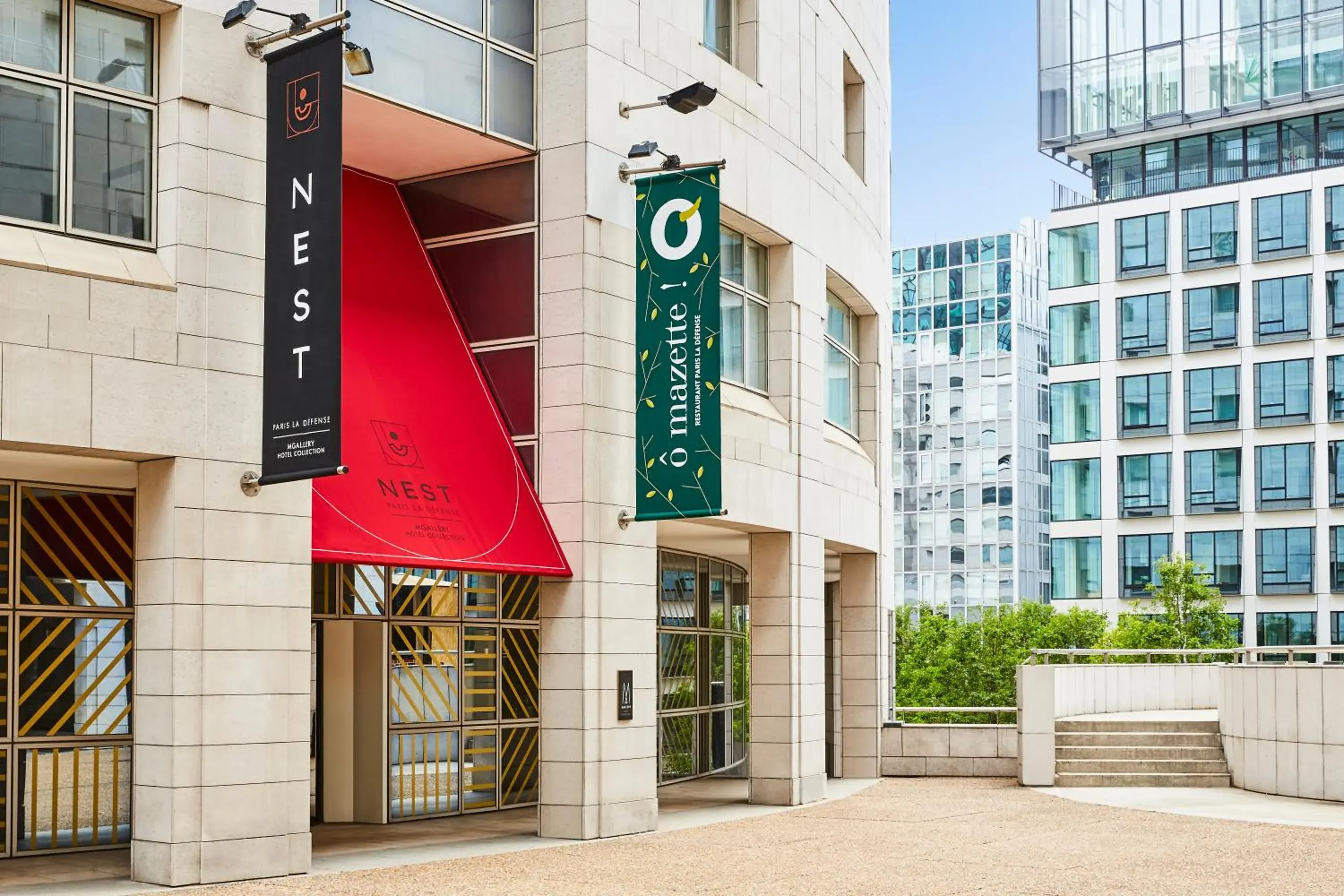 Facade/entrance in Nest Hotel Paris la Défense - MGallery Collection Facade/entrance in Nest Hotel Paris la Défense - MGallery Collection