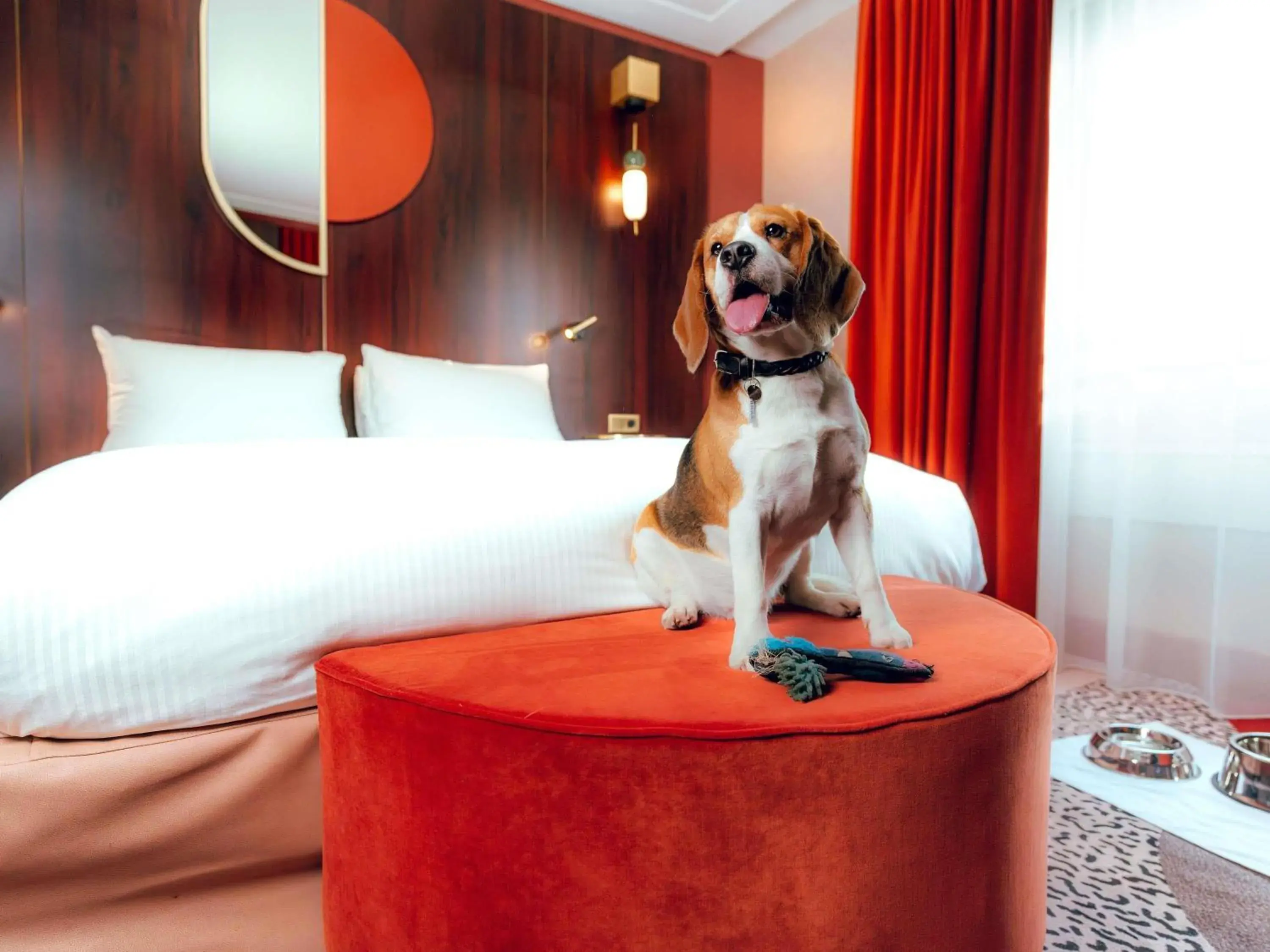 Bedroom, Bed in Nest Hotel Paris la Défense - MGallery Collection Bedroom, Bed in Nest Hotel Paris la Défense - MGallery Collection