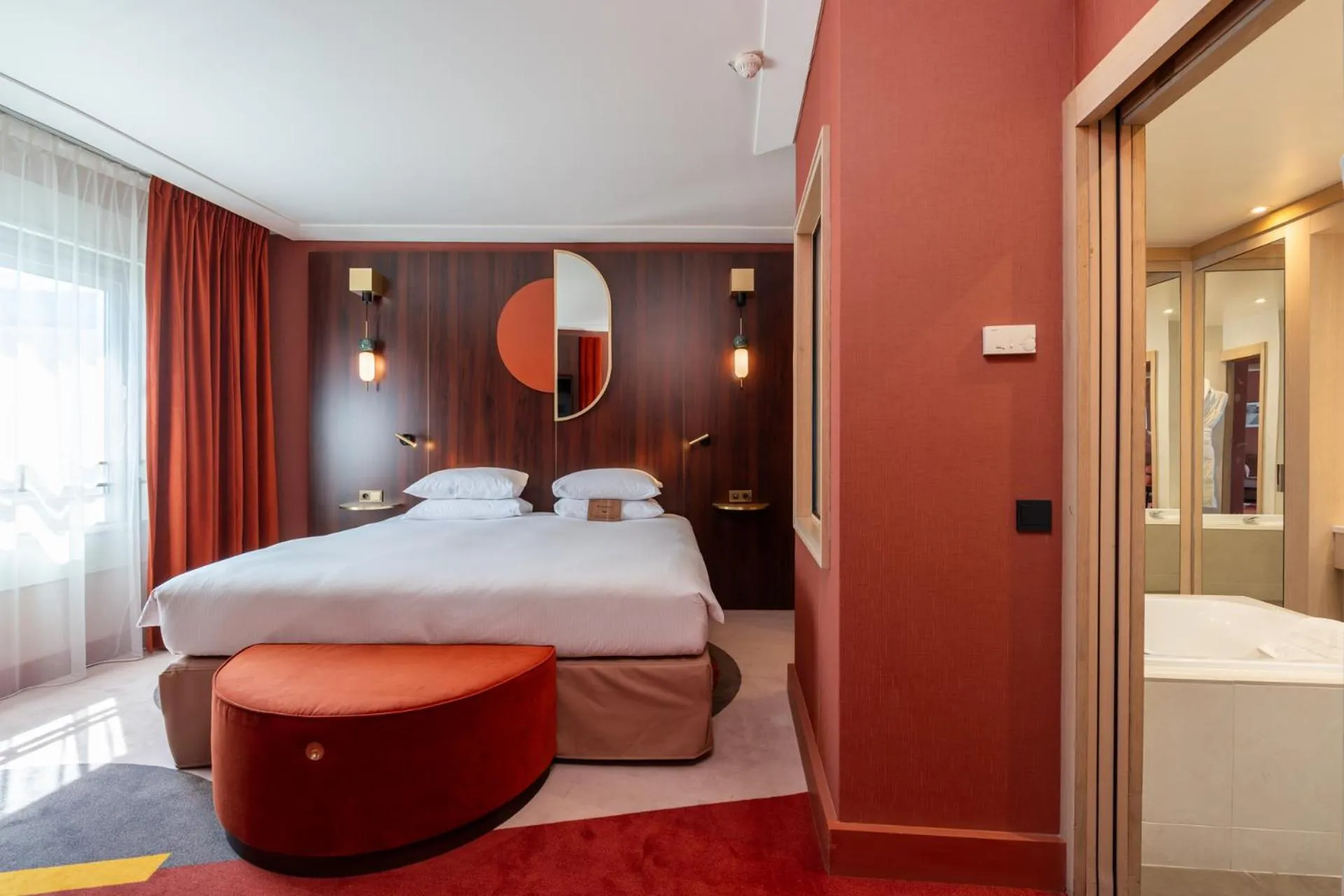 Bedroom, Bed in Nest Hotel Paris la Défense - MGallery Collection