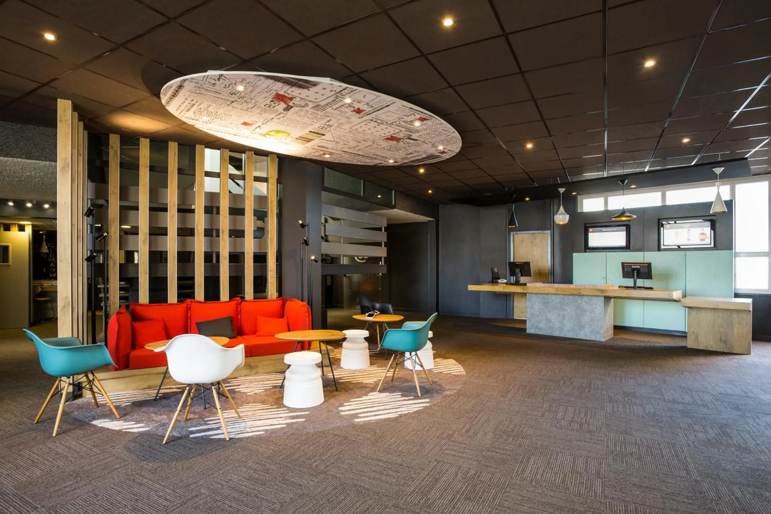 Lobby or reception in ibis Bordeaux Lac Lobby or reception in ibis Bordeaux Lac