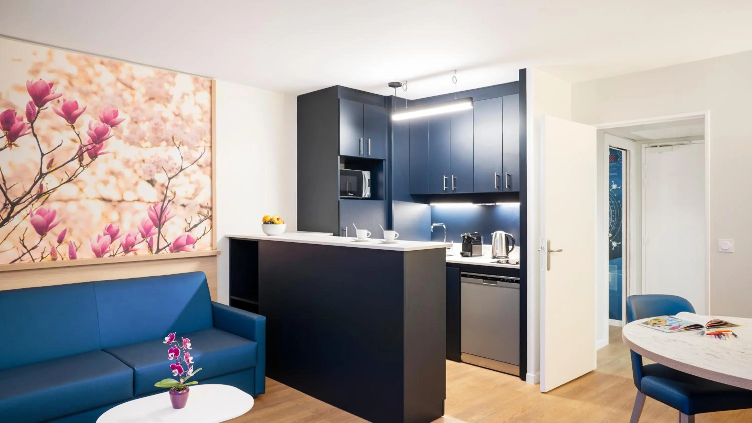 Kitchen or kitchenette in Residhome Val d'Europe