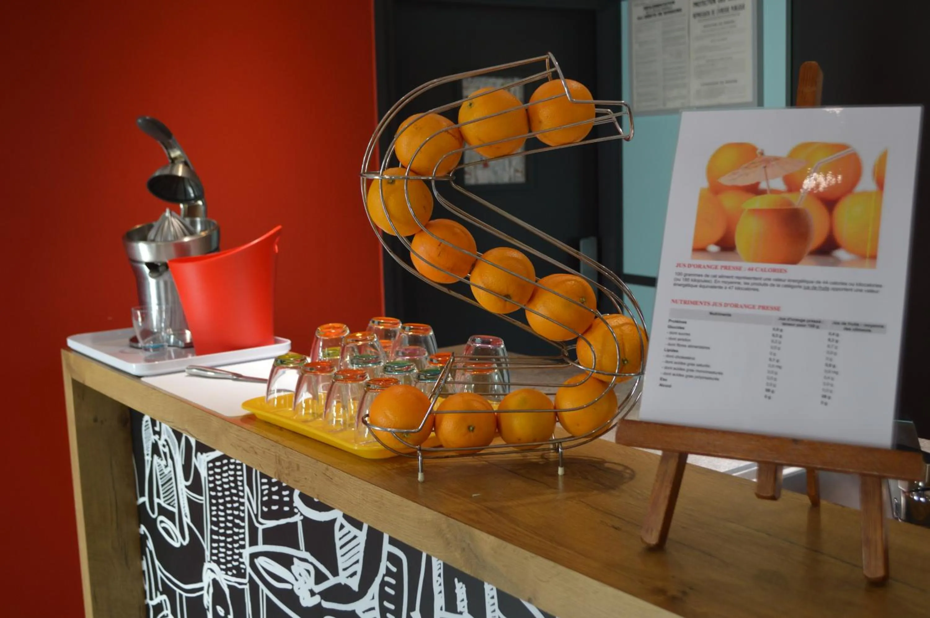 Buffet breakfast in ibis Rennes Cesson