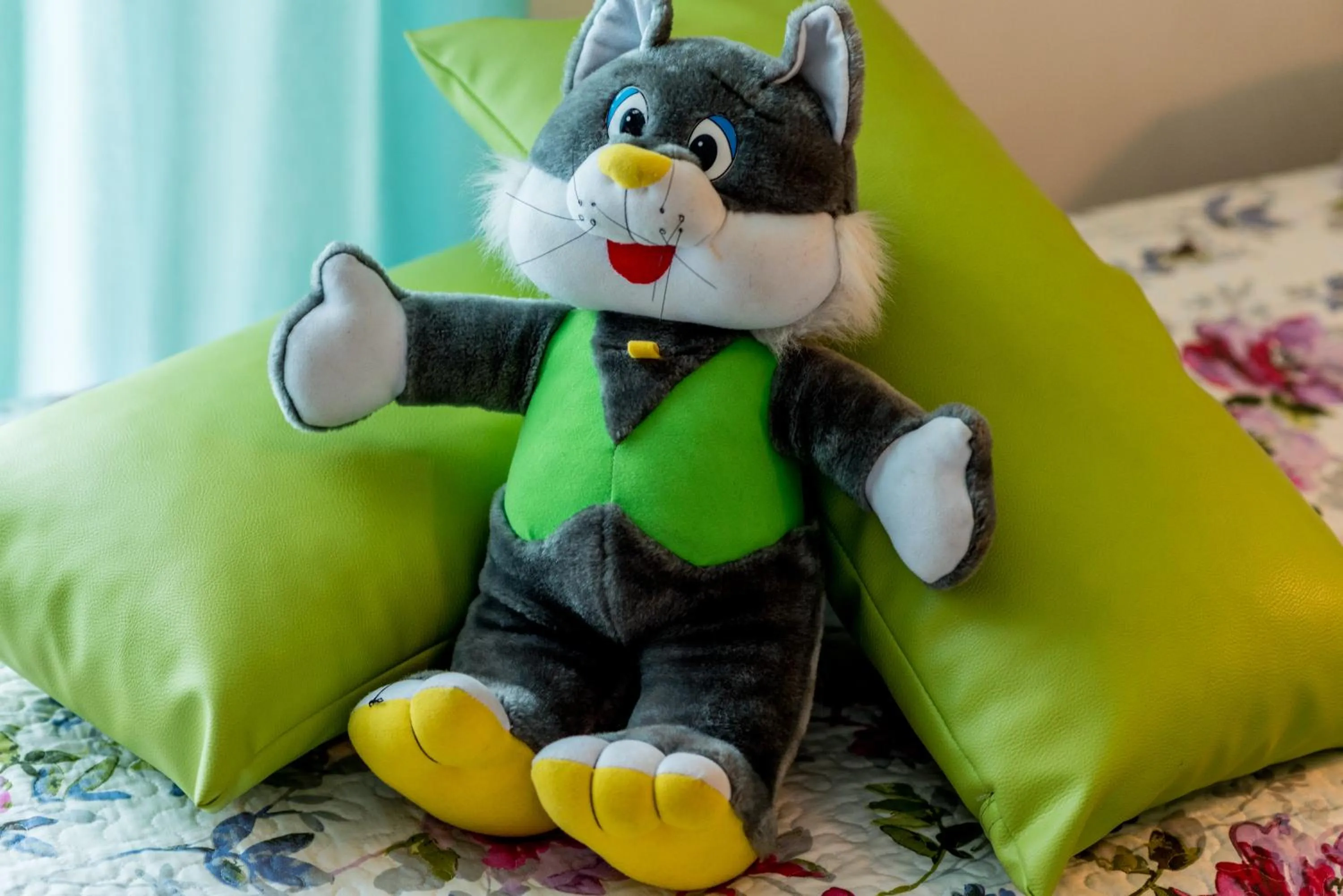 Decorative detail in Hotel Villa Truentum