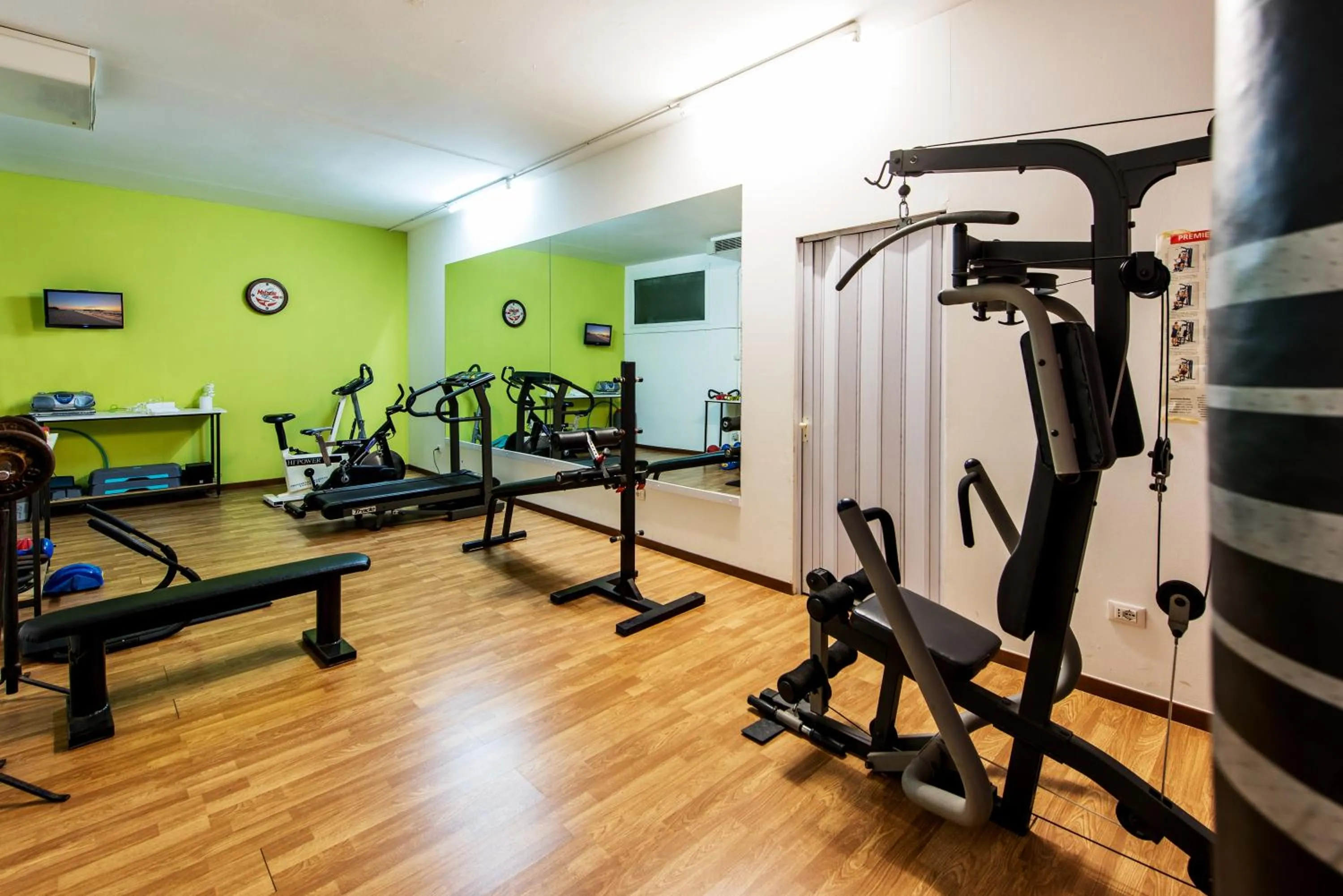 Fitness centre/facilities in Hotel Villa Truentum