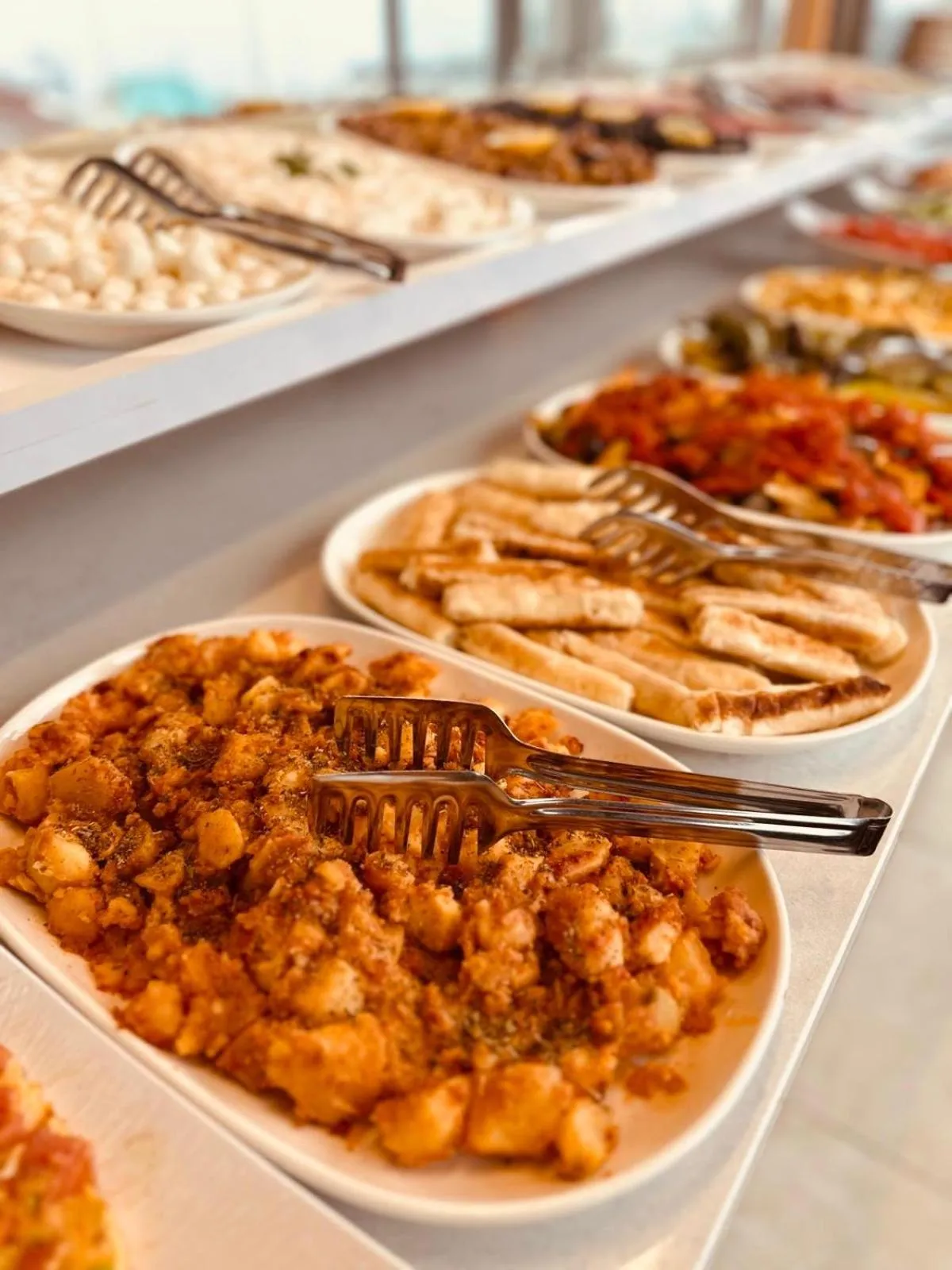 Buffet breakfast in Grand Heykel Hotel