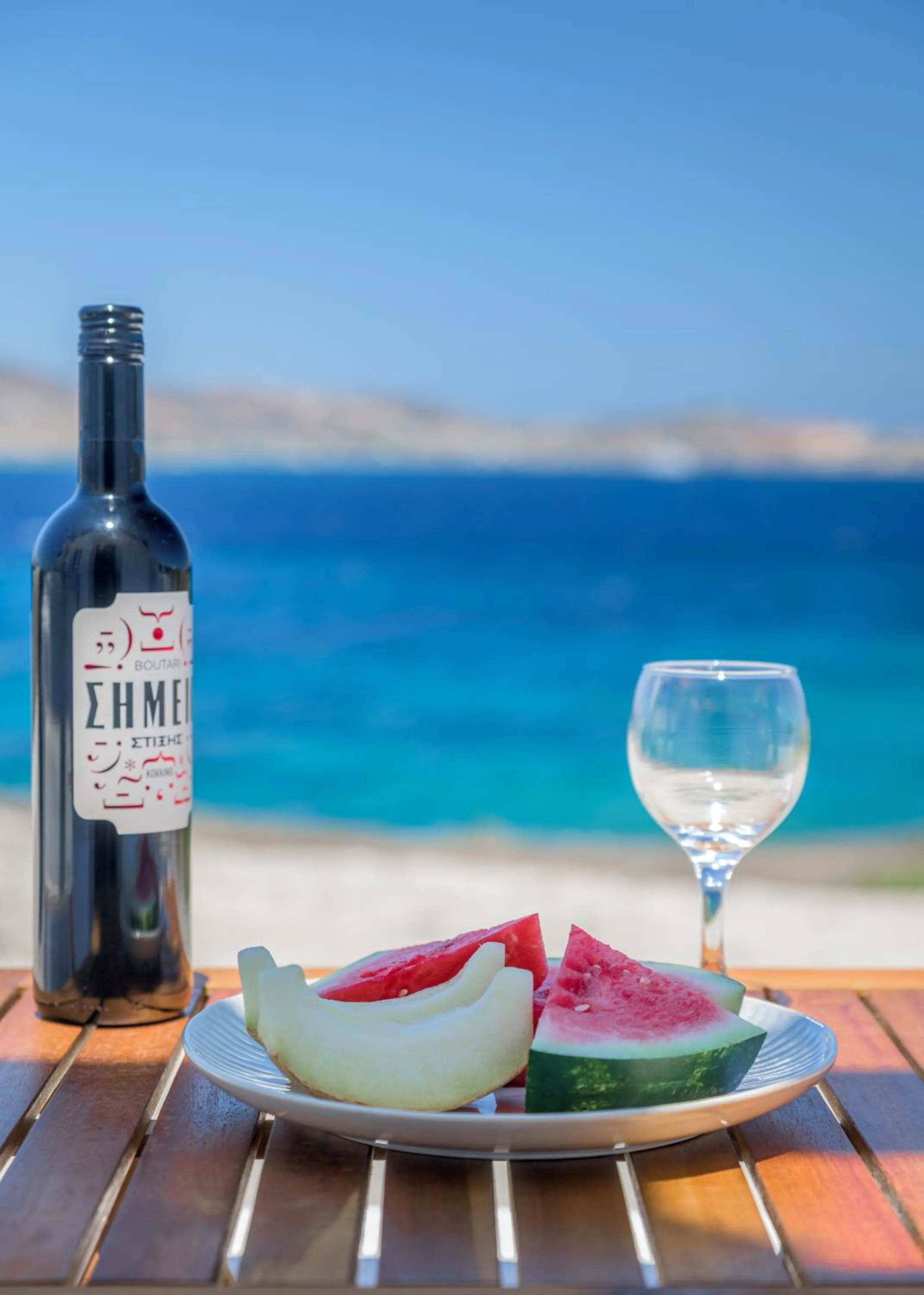 Food in Polyegos View