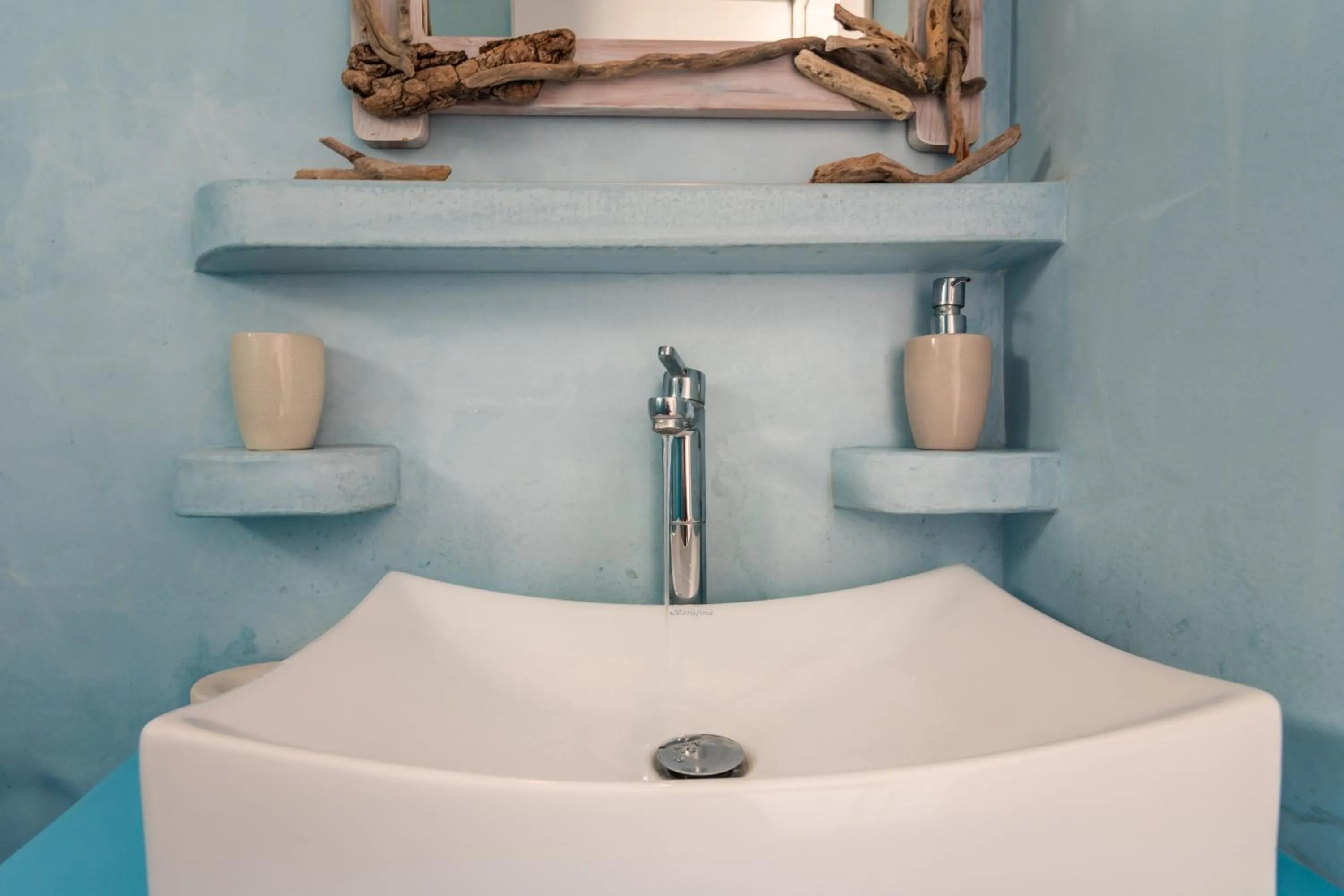 Bathroom in Polyegos View