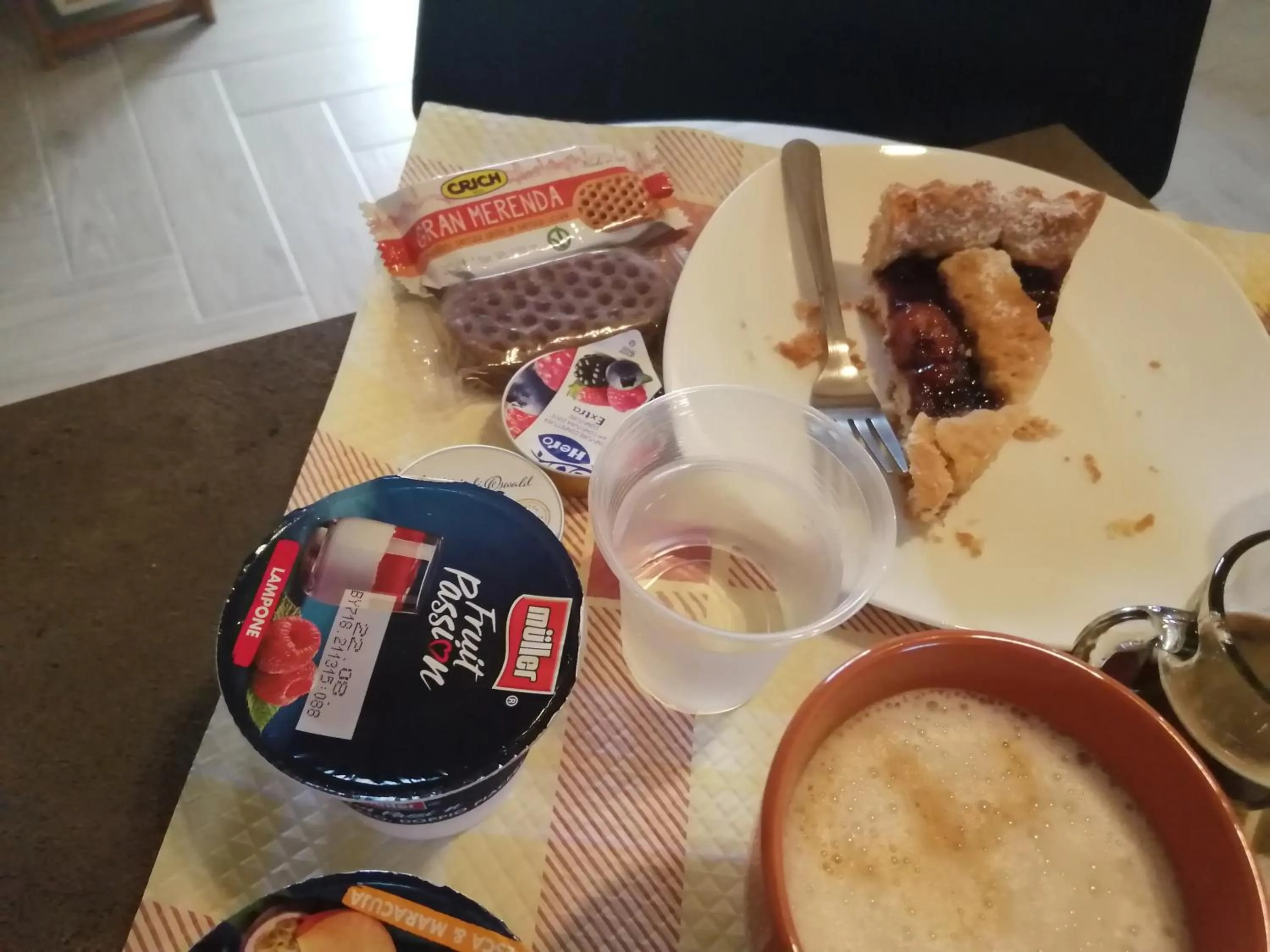 Breakfast in Una terrazza sul mare