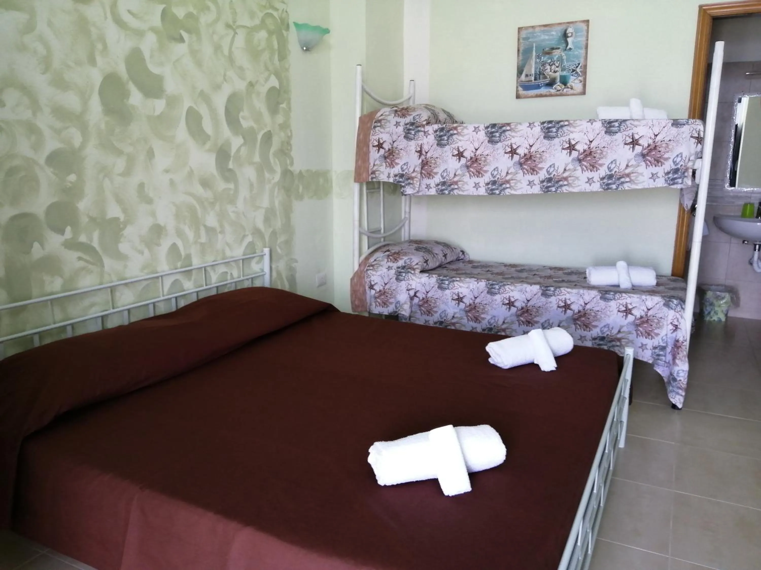 Bed in Una terrazza sul mare