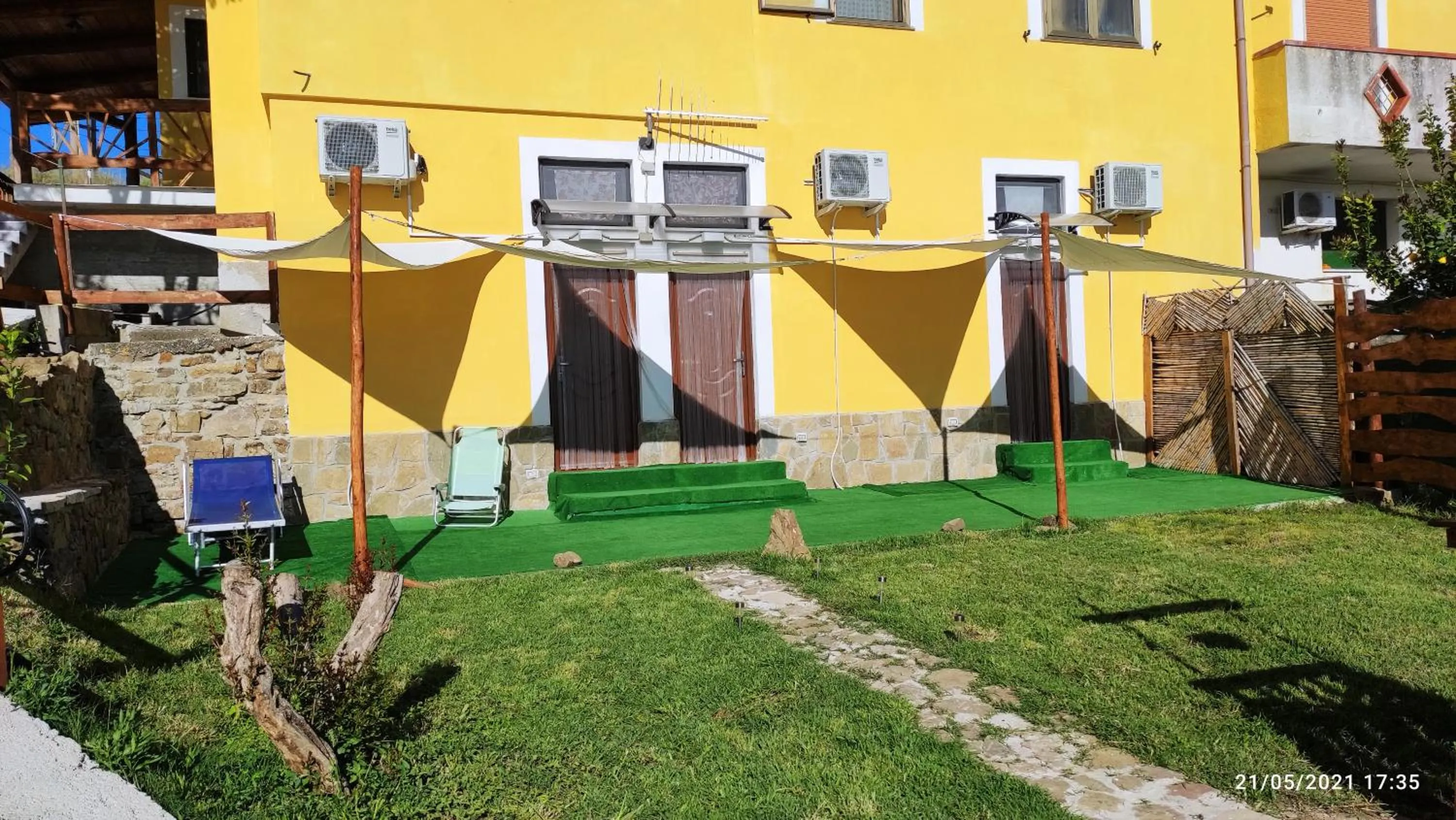 Garden in Una terrazza sul mare