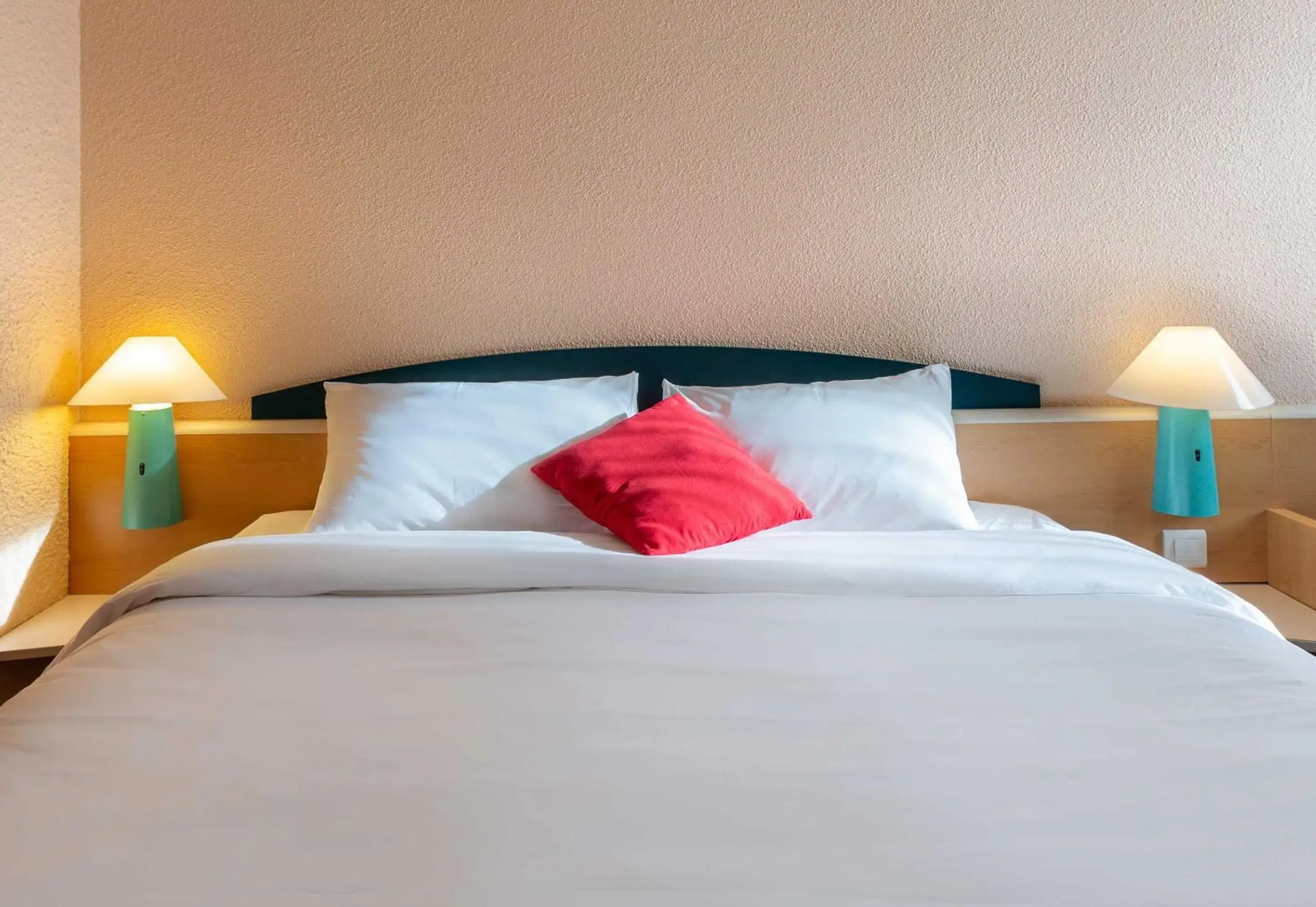 Bed in ibis Blois Vallée Maillard Bed in ibis Blois Vallée Maillard