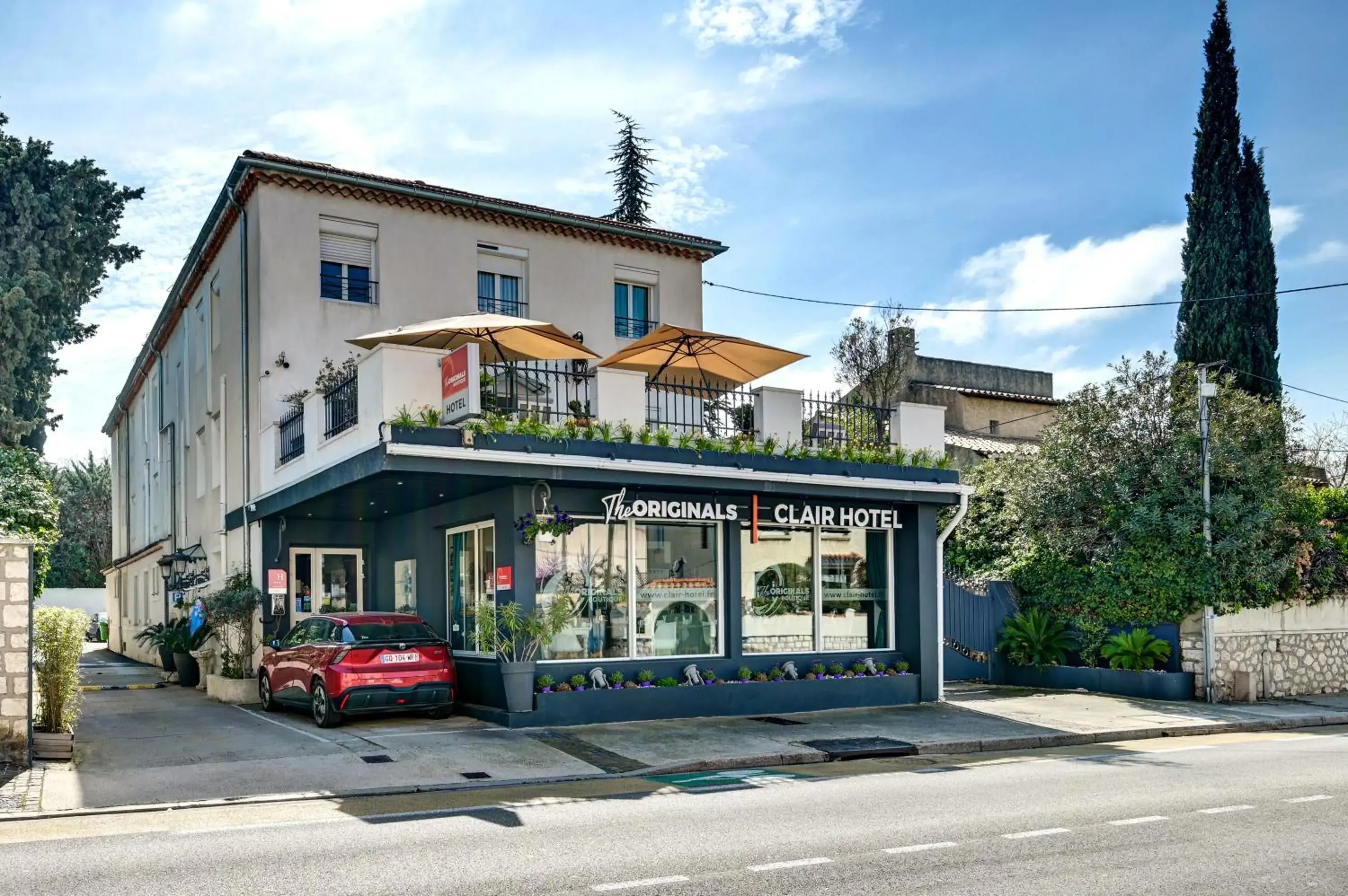 Property building in The Originals Boutique, Clair Hôtel, Martigues Property building in The Originals Boutique, Clair Hôtel, Martigues