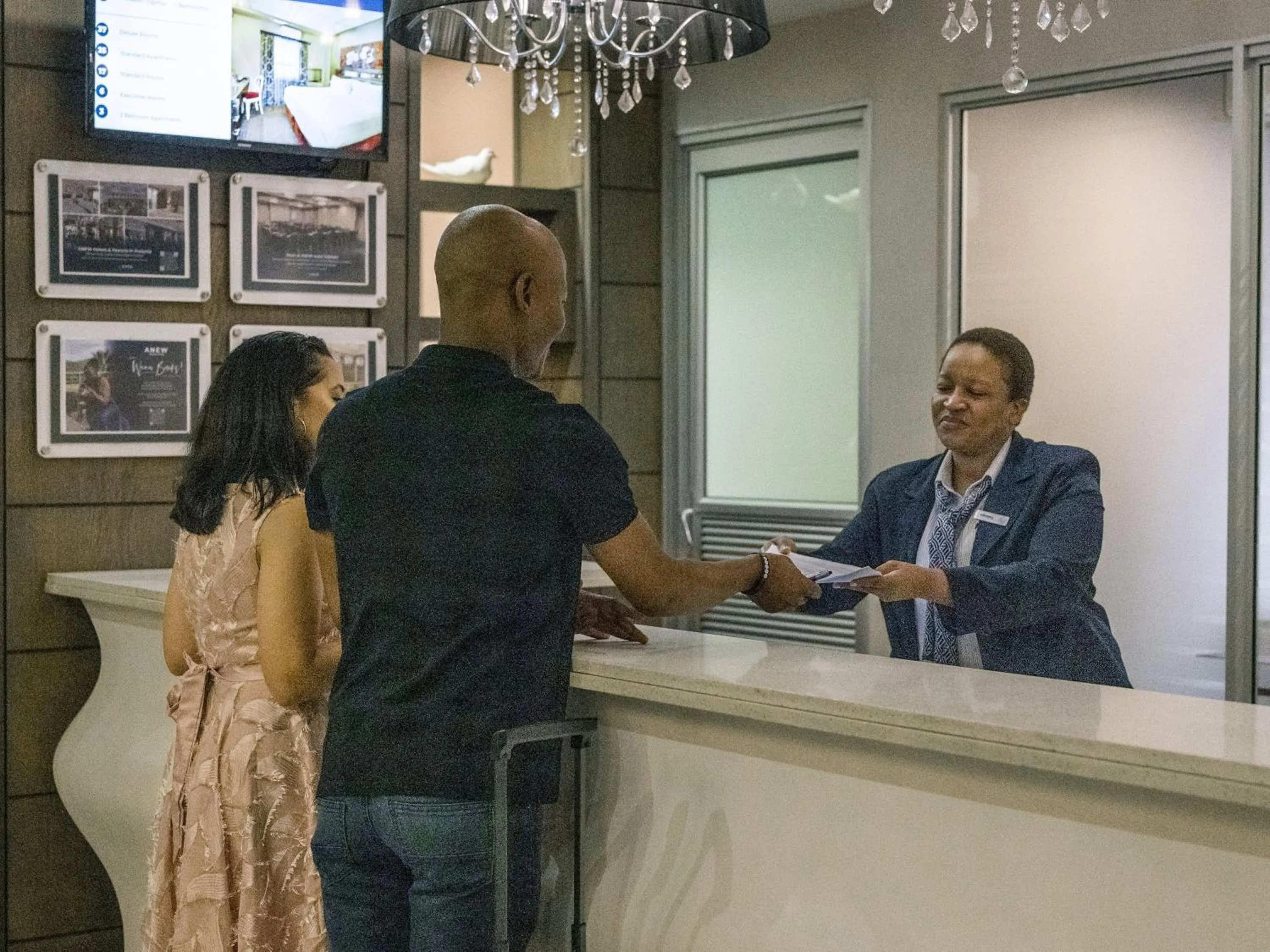 Lobby or reception in ANEW Hotel Hatfield Pretoria