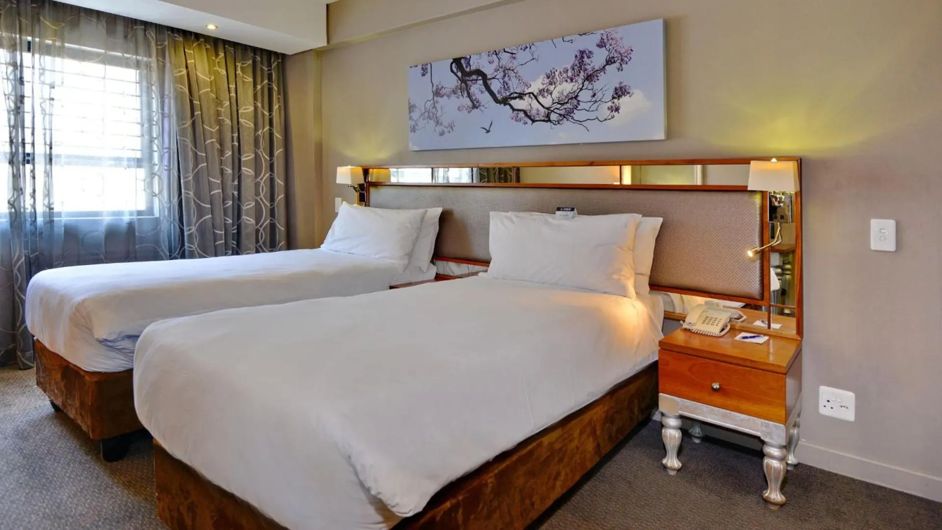 Bed in ANEW Hotel Hatfield Pretoria