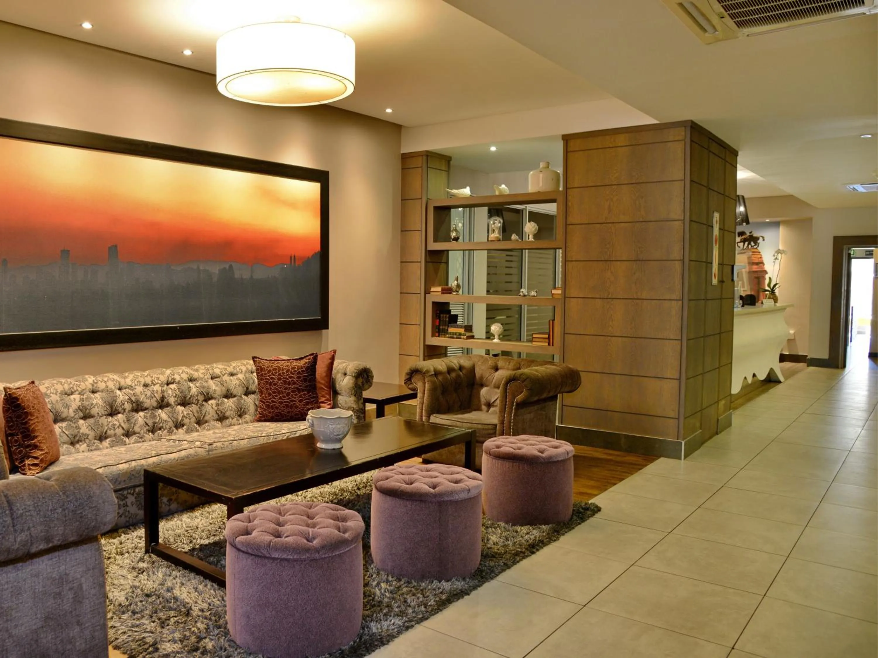 Seating area in ANEW Hotel Hatfield Pretoria