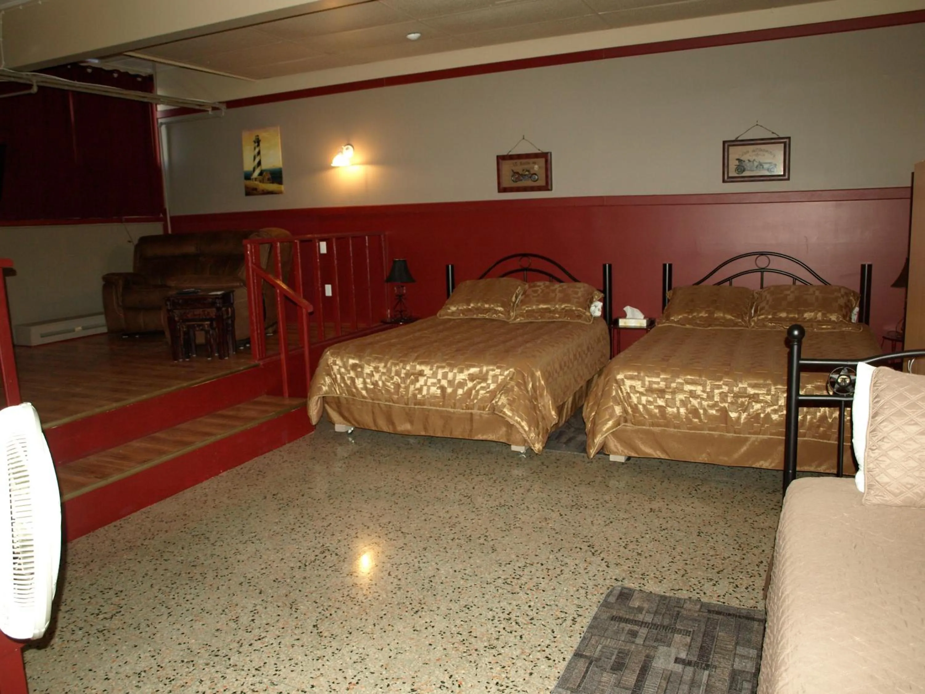 Bed in Auberge Internationale La Vieille École