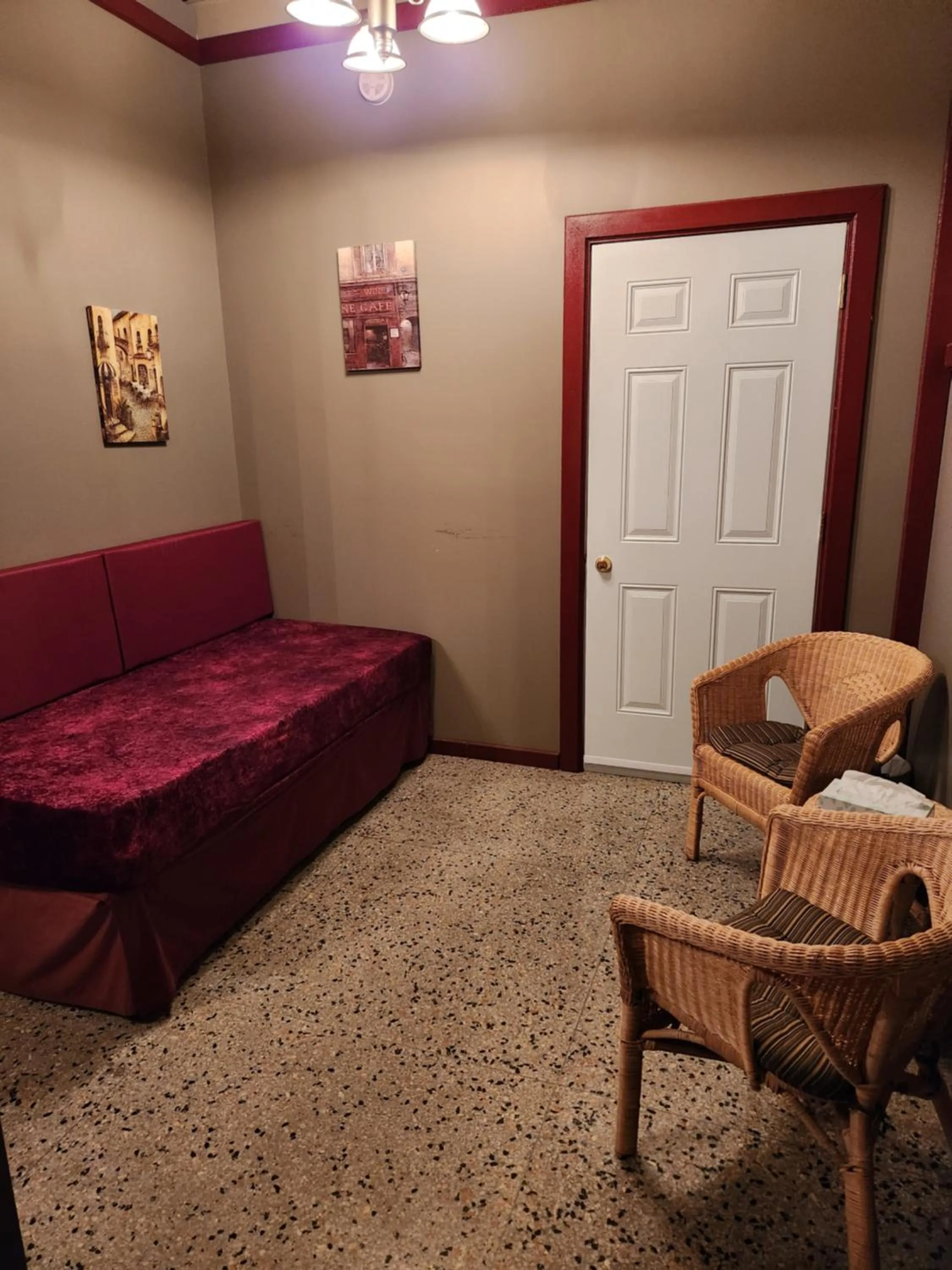 Bed in Auberge Internationale La Vieille École