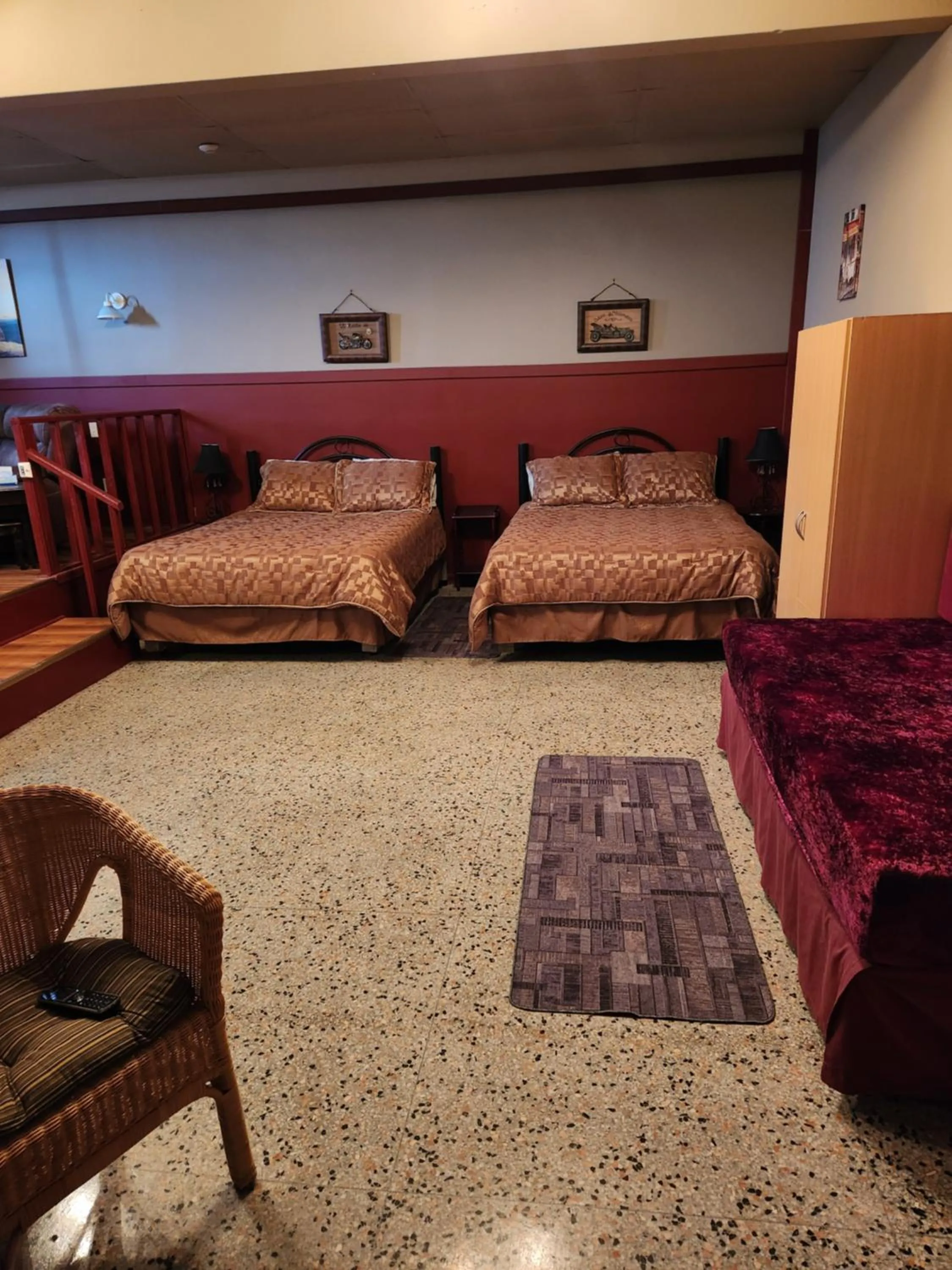 Bed in Auberge Internationale La Vieille École