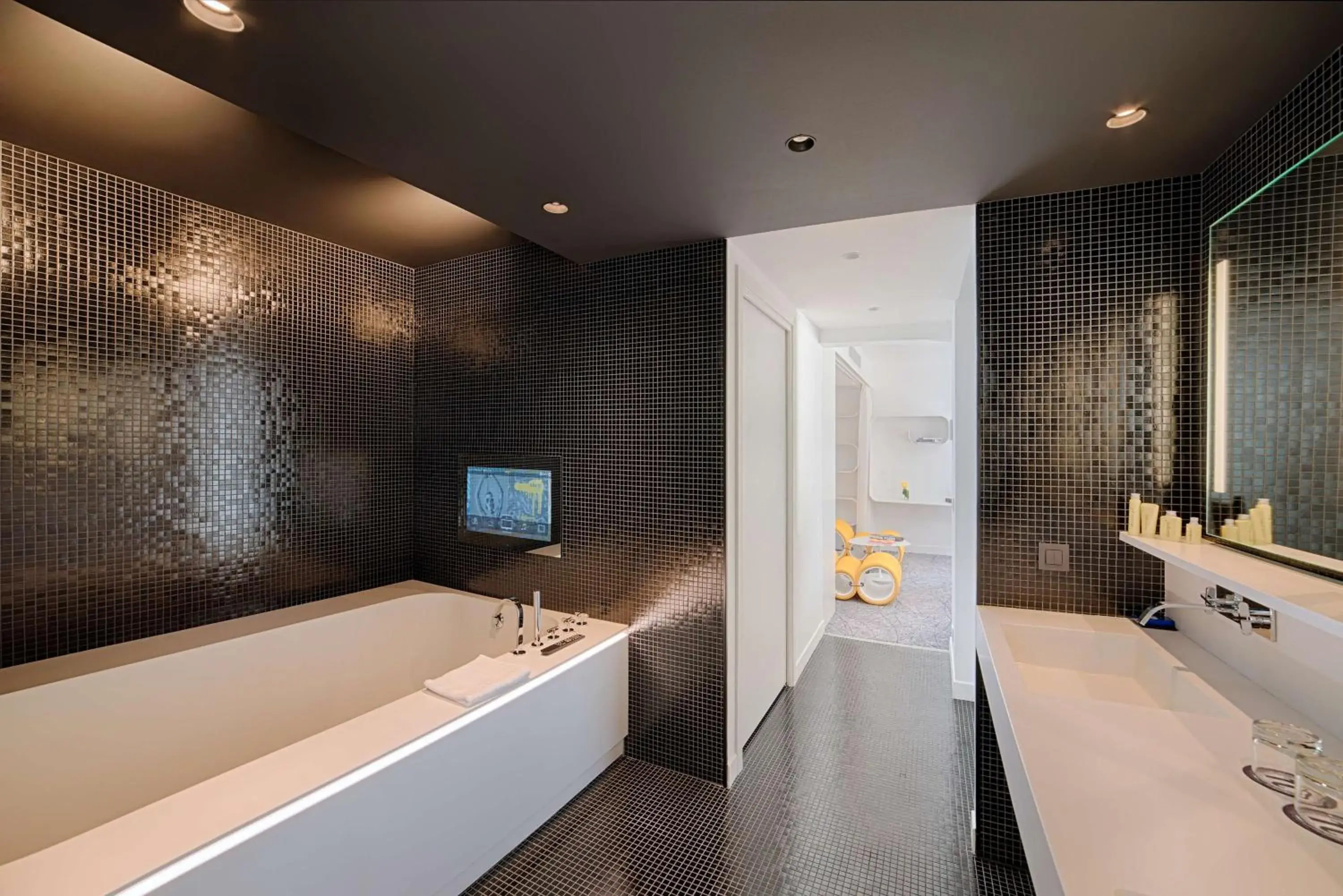 Bathroom in nhow Marseille Bathroom in nhow Marseille