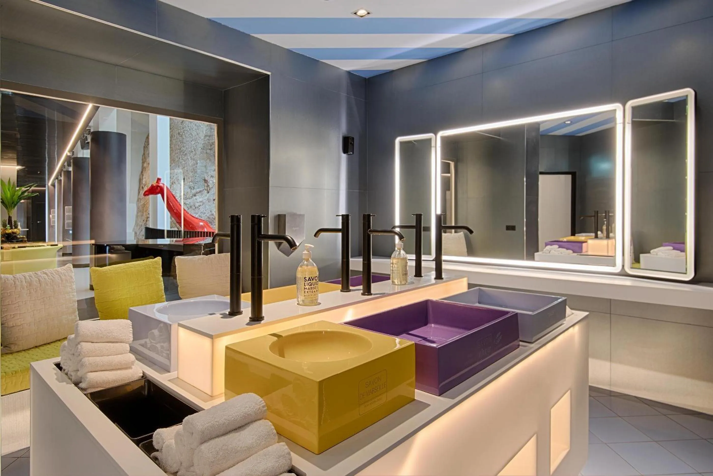 Bedroom in nhow Marseille