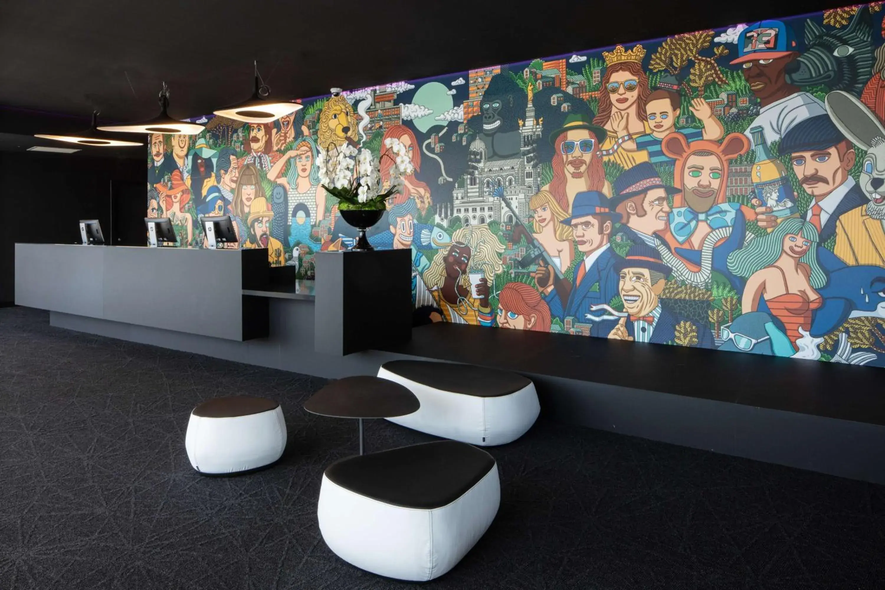 Lobby or reception in nhow Marseille Lobby or reception in nhow Marseille