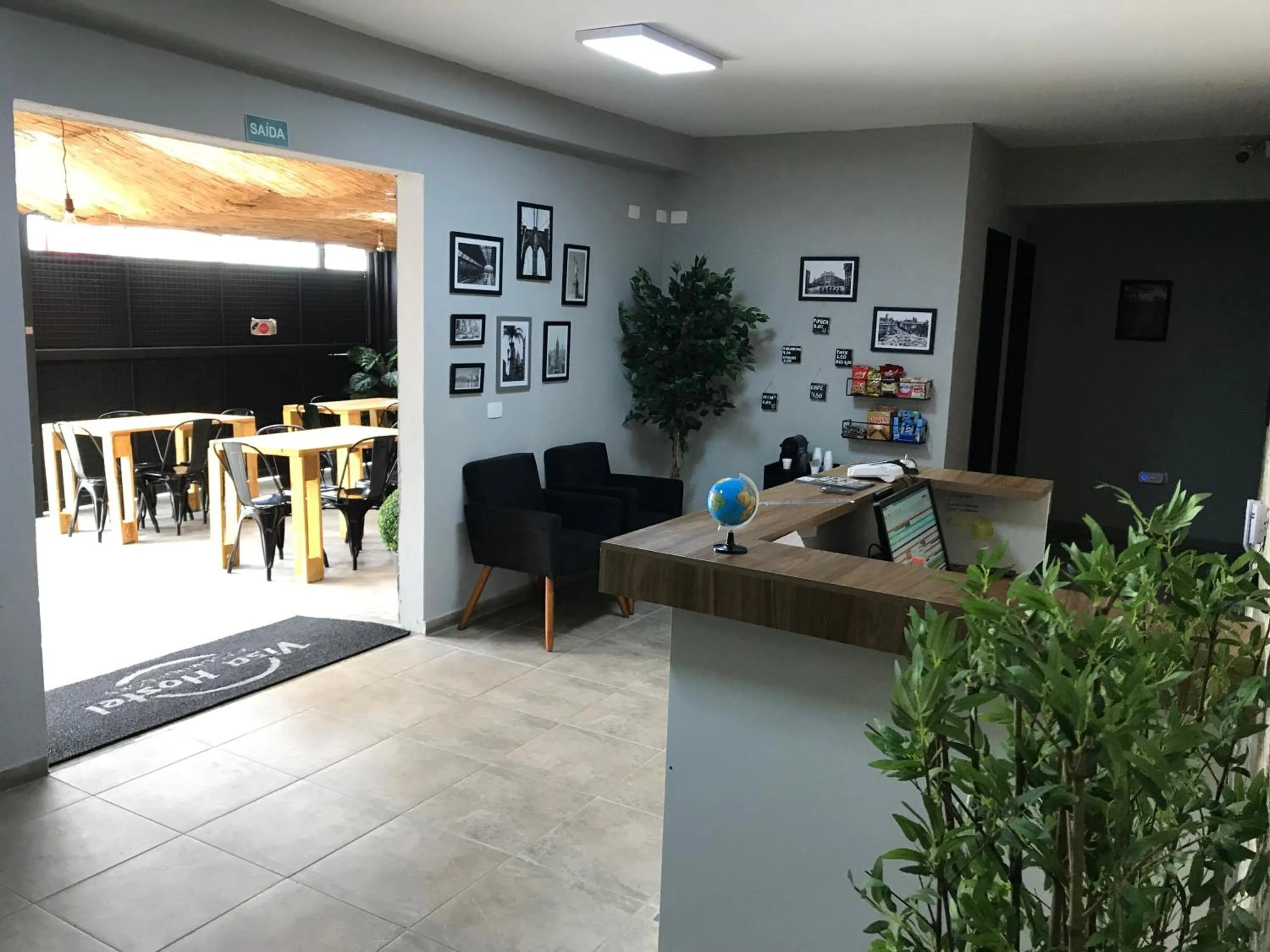 Lobby or reception in Visto Hostel