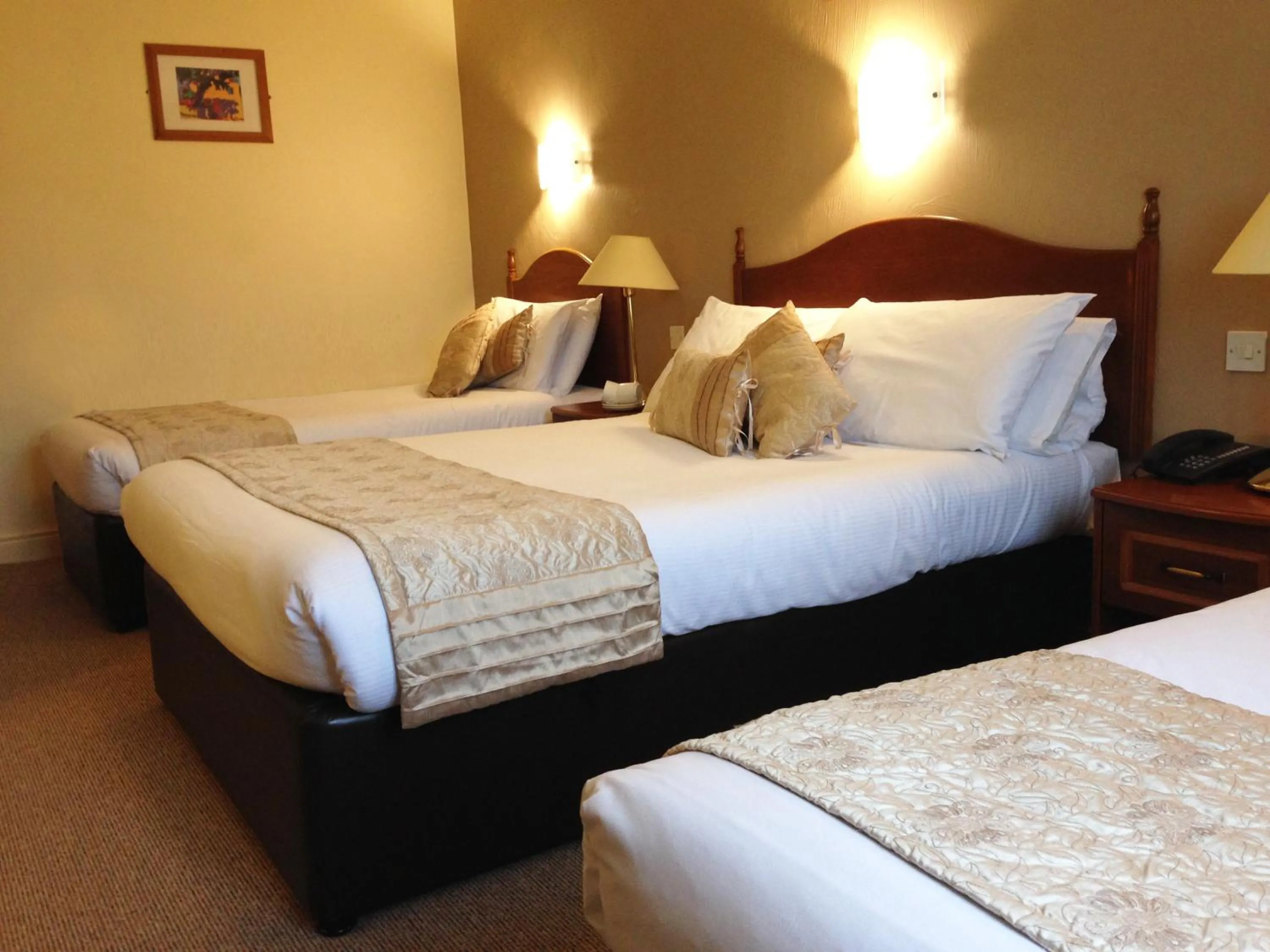 Bedroom, Bed in Hotel Curracloe