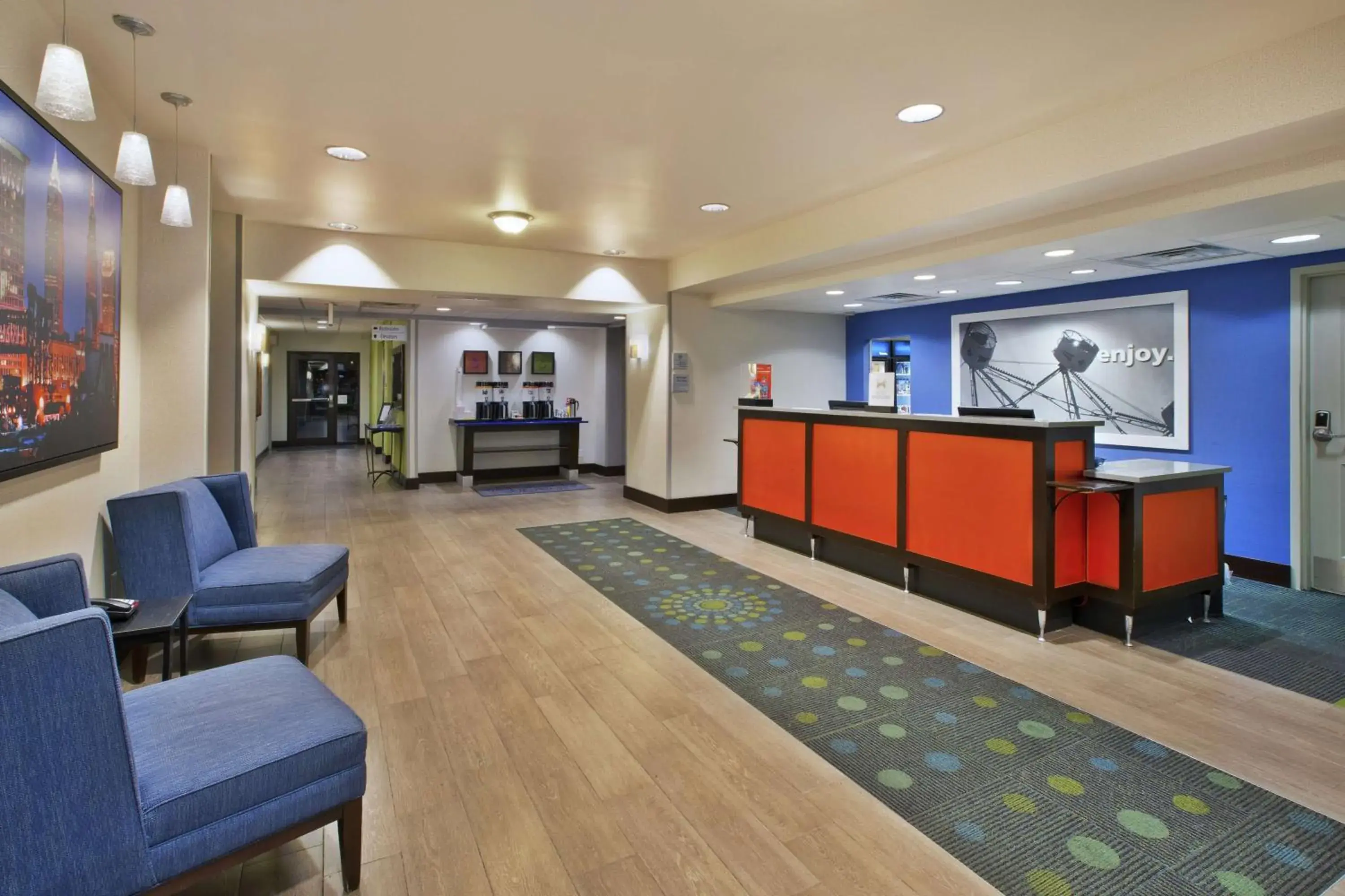Lobby or reception in Hampton Inn & Suites - Elyria Lobby or reception in Hampton Inn & Suites - Elyria