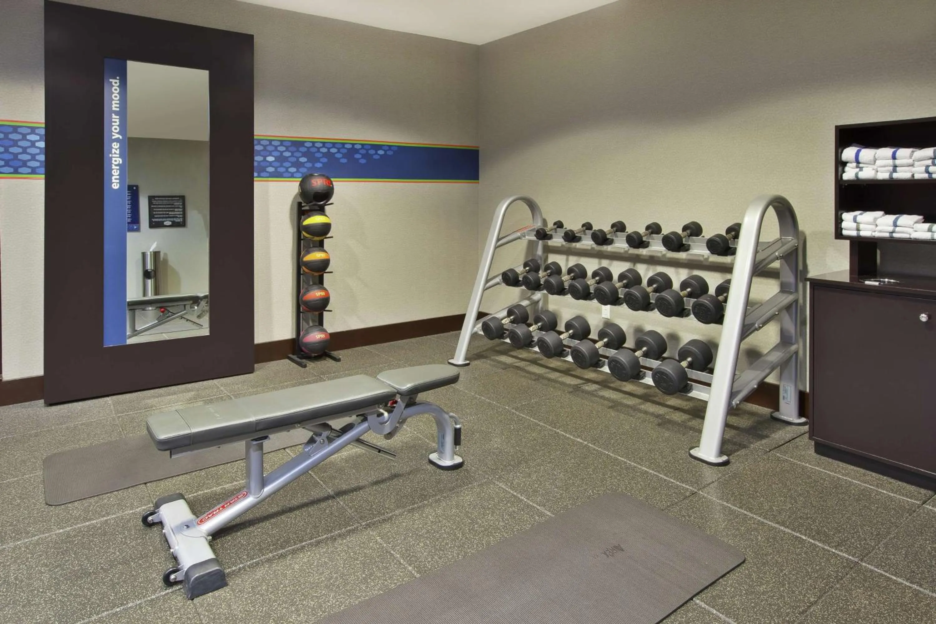 Fitness centre/facilities in Hampton Inn & Suites - Elyria