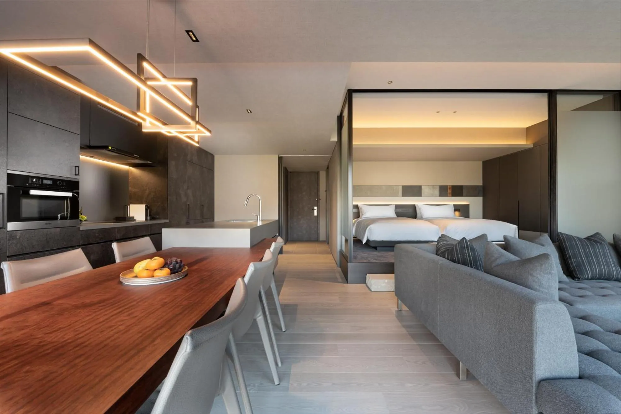 Bed in Sansui Niseko