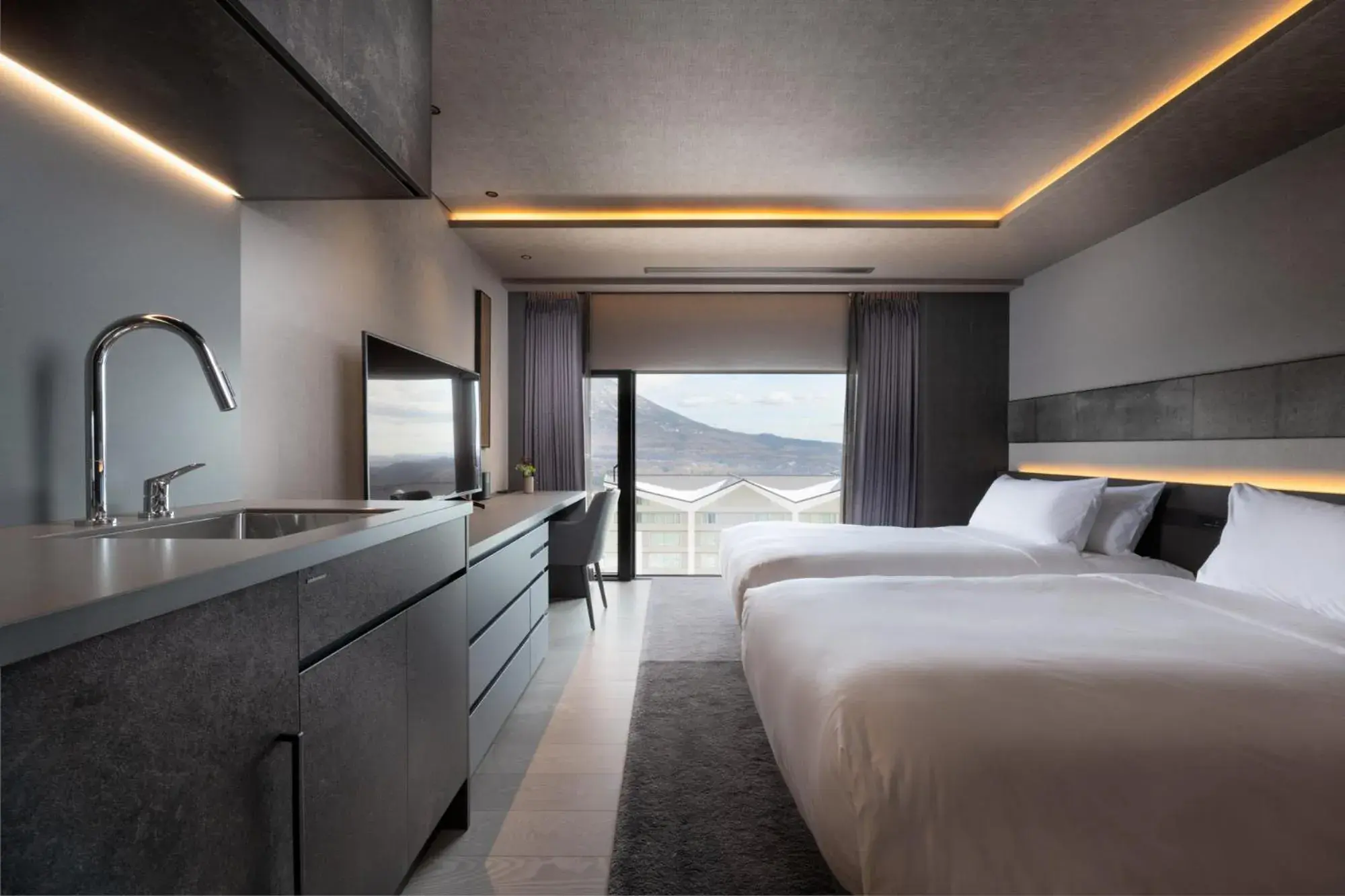 Bed in Sansui Niseko Bed in Sansui Niseko