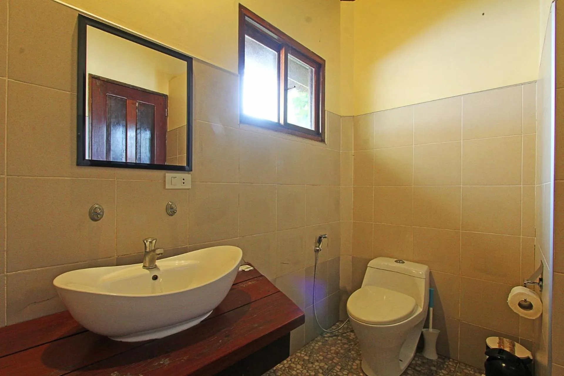 Toilet in Jonas and Twins Resort