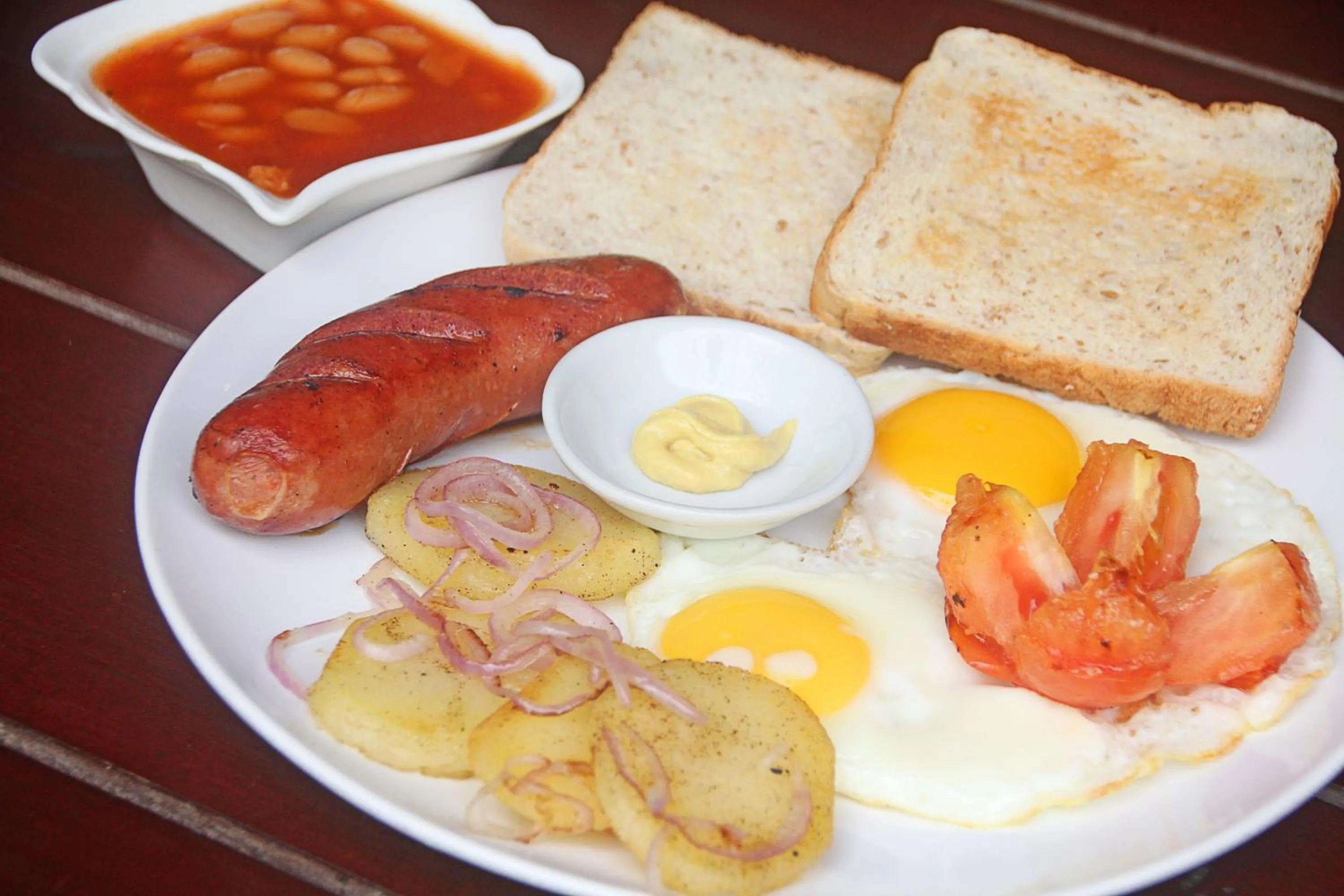 Breakfast in Jonas and Twins Resort