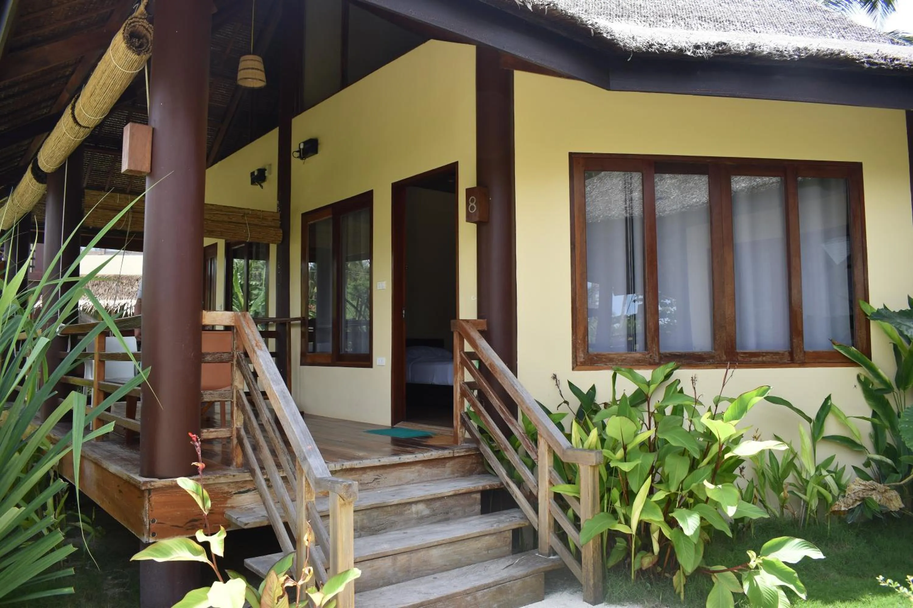 Facade/entrance in Jonas and Twins Resort