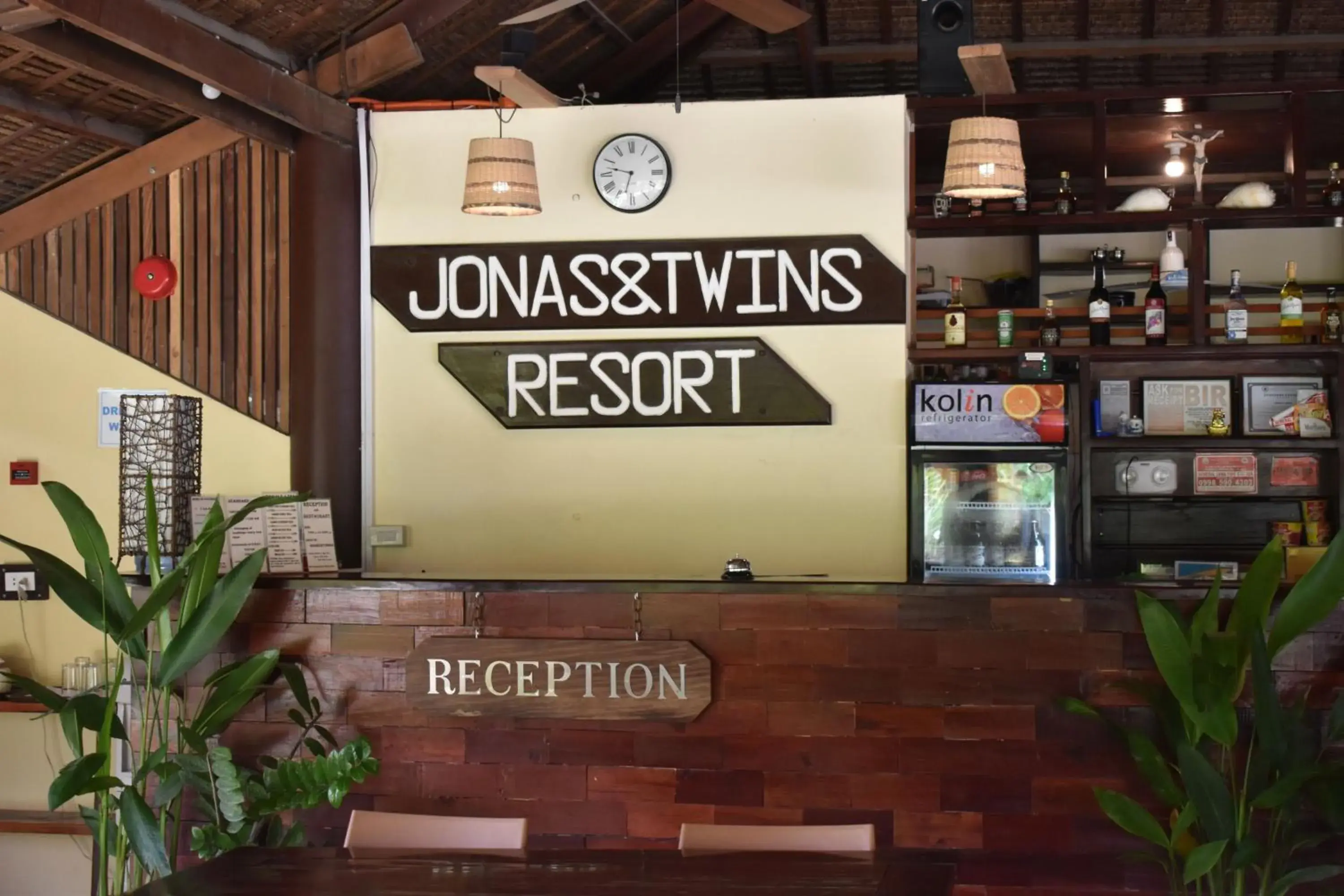 Lobby or reception in Jonas and Twins Resort Lobby or reception in Jonas and Twins Resort