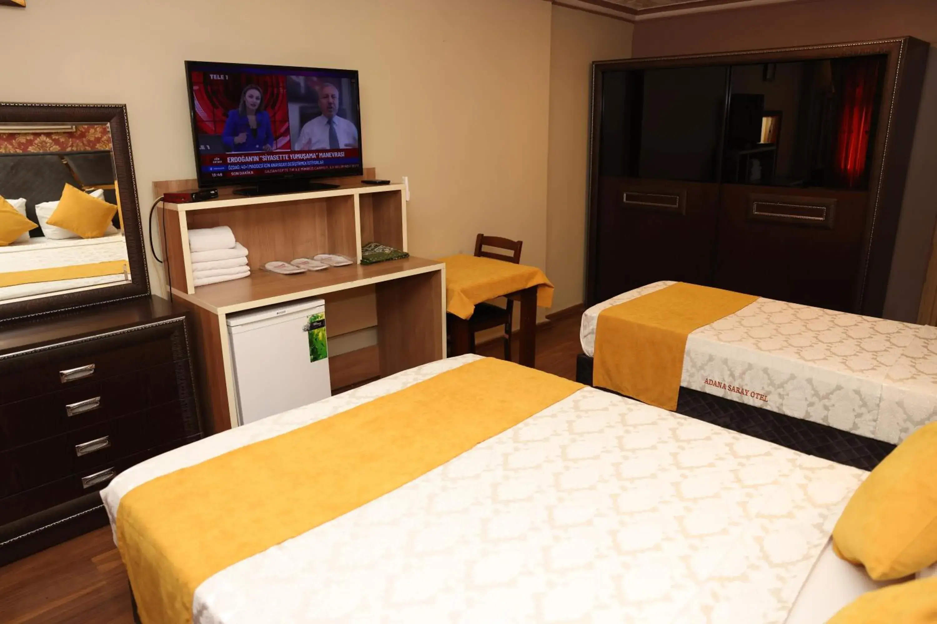 Bed in Adana Saray Hotel Bed in Adana Saray Hotel