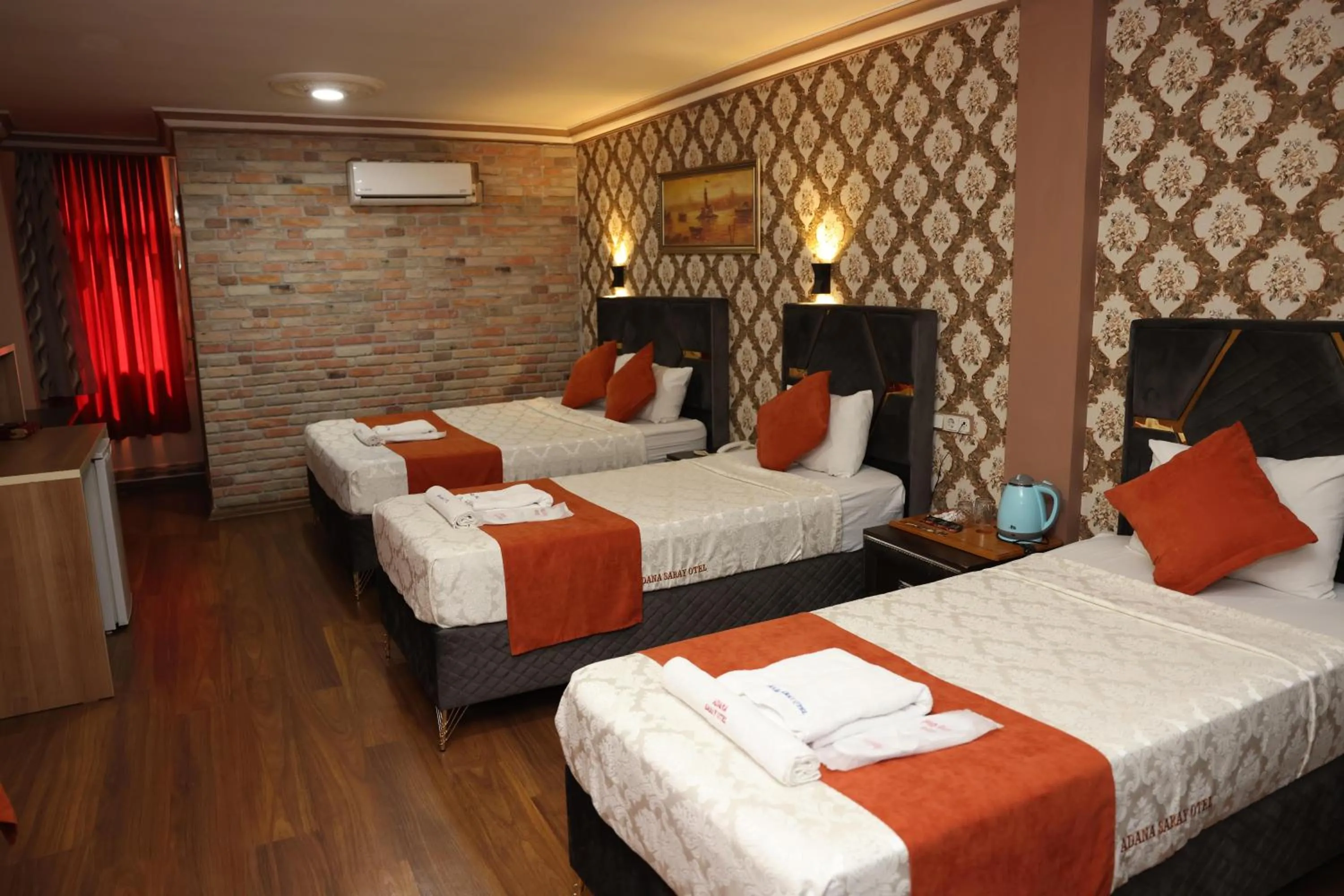Bed in Adana Saray Hotel