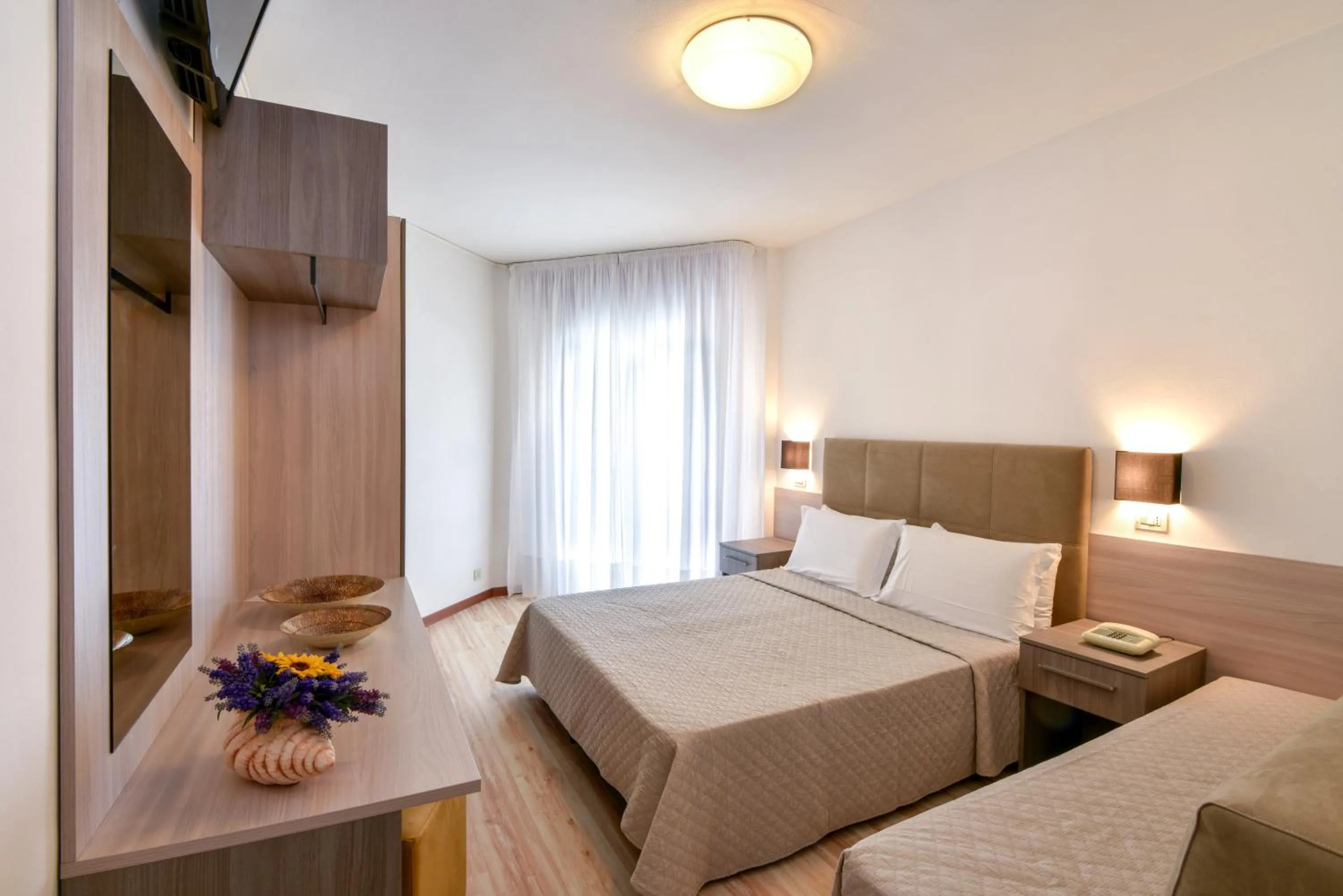 Bed in Hotel Excelsior