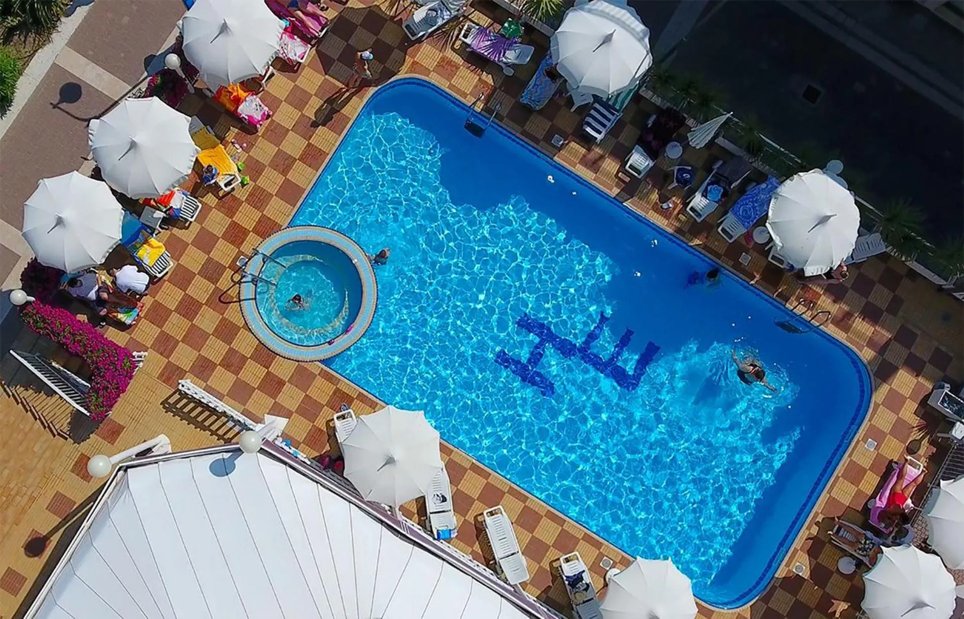 Bird's eye view in Hotel Excelsior