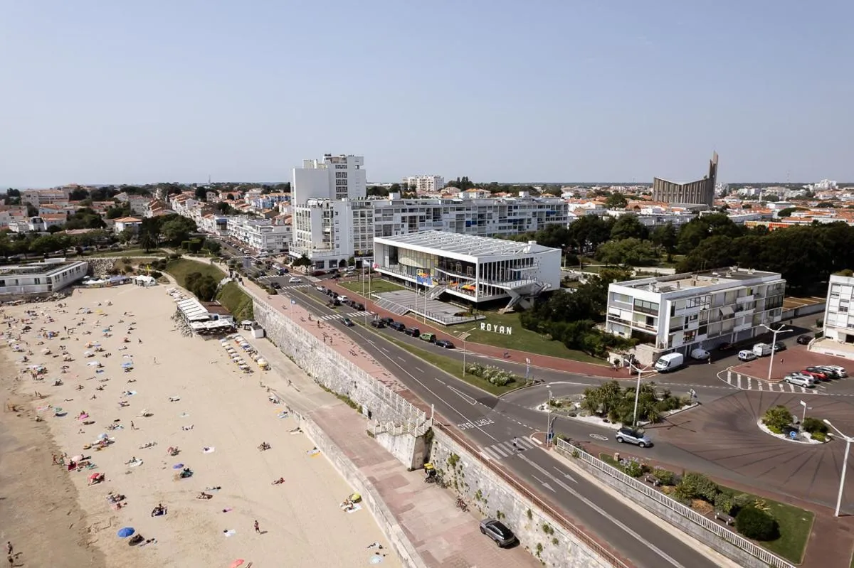 Bird's eye view in Best Western Hôtel Royan Océan