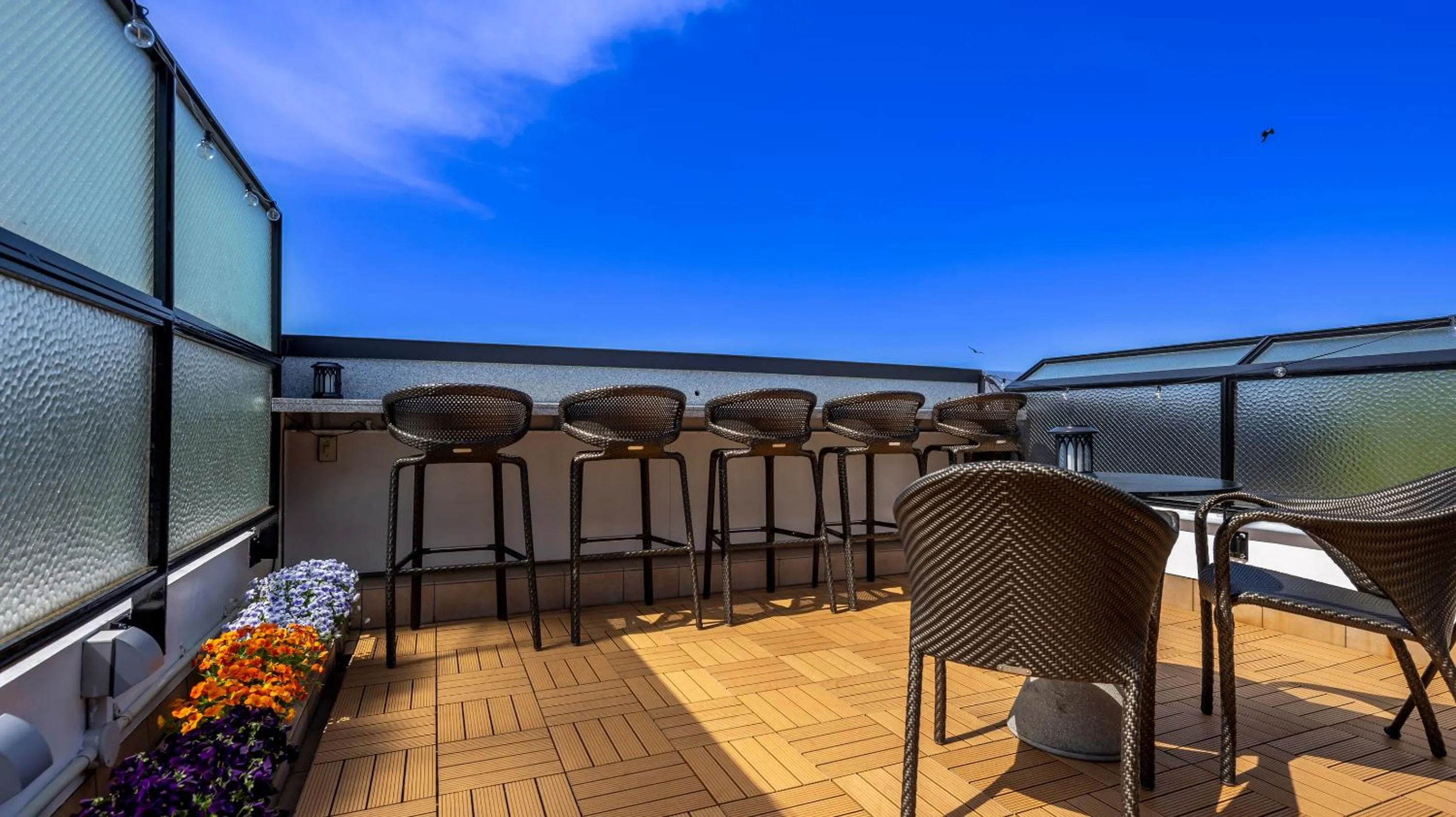 Balcony/Terrace in Riverte Kyoto Kamogawa