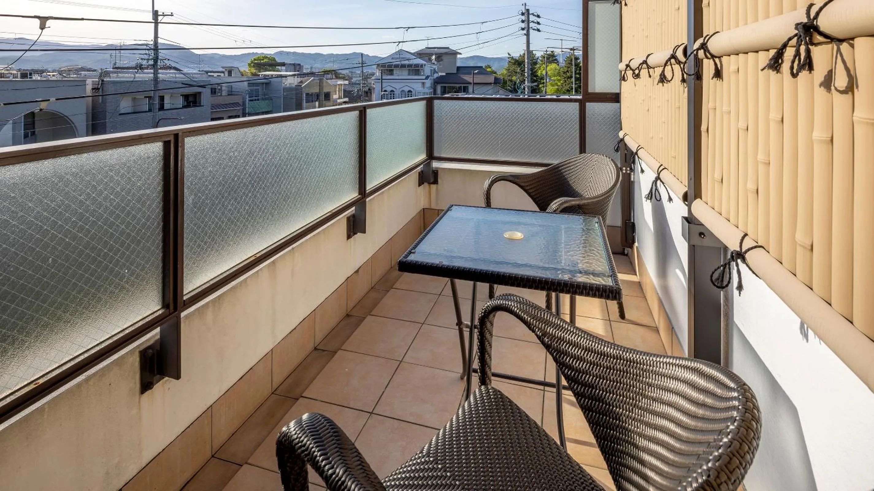 Balcony/Terrace in Riverte Kyoto Kamogawa