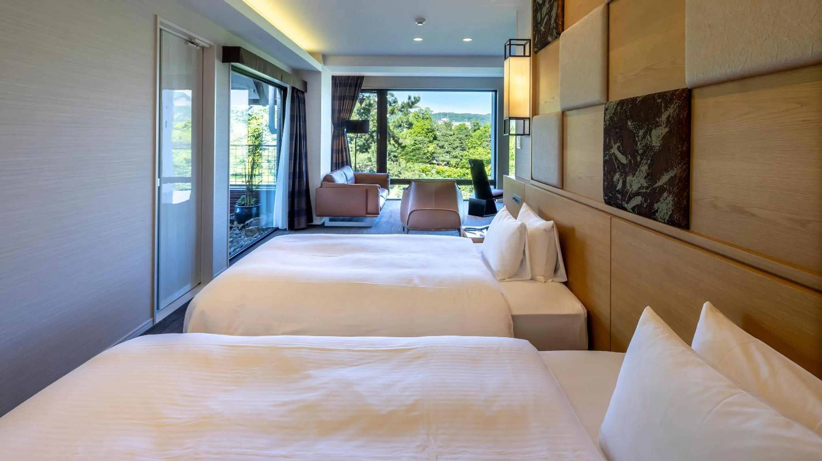 Bed in Riverte Kyoto Kamogawa