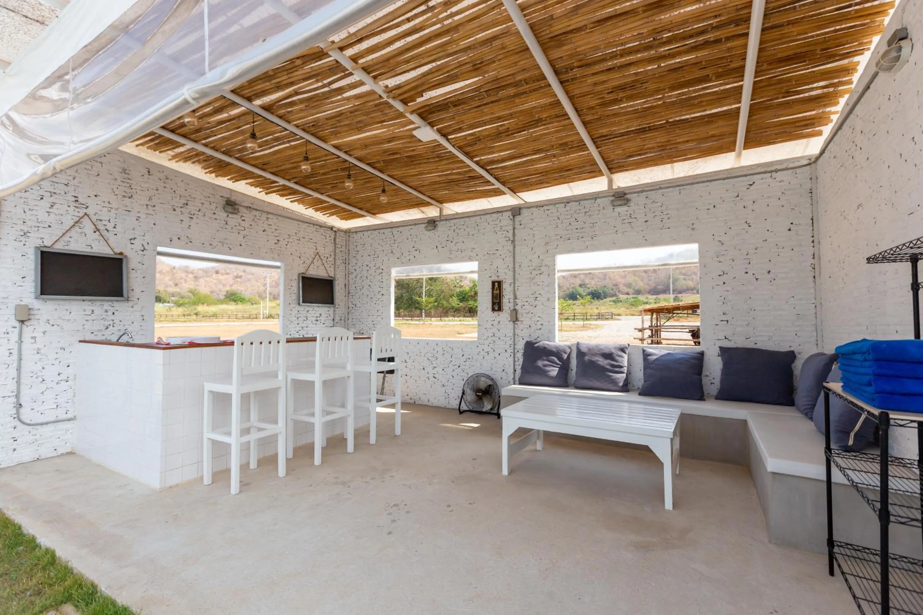 Lounge or bar in The Barn Hua Hin