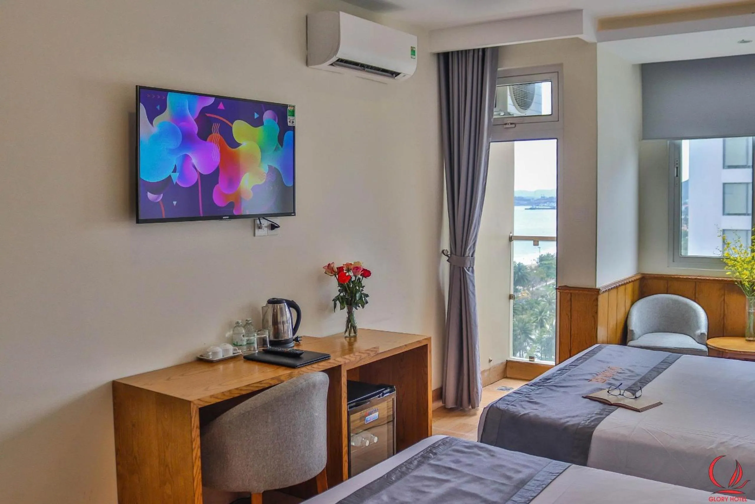 Bed in Glory Nha Trang Hotel