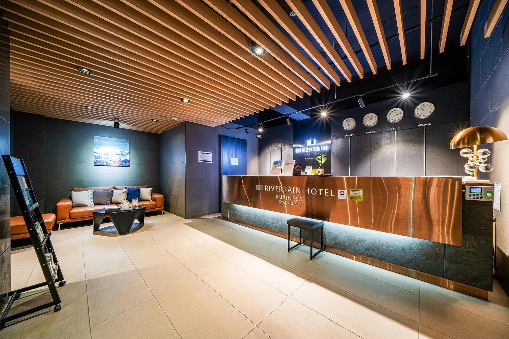 Lobby or reception in Rivertain Hotel Gyeongju Lobby or reception in Rivertain Hotel Gyeongju